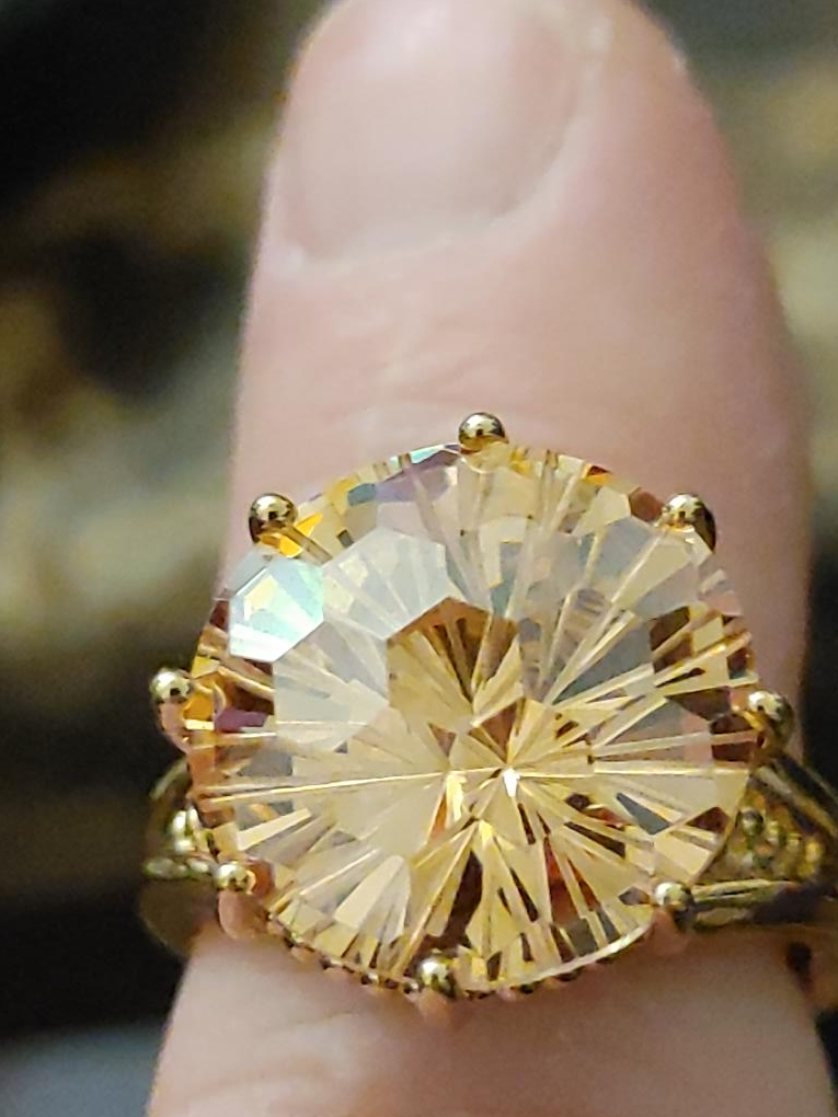 Gold Colored Fashion Ring