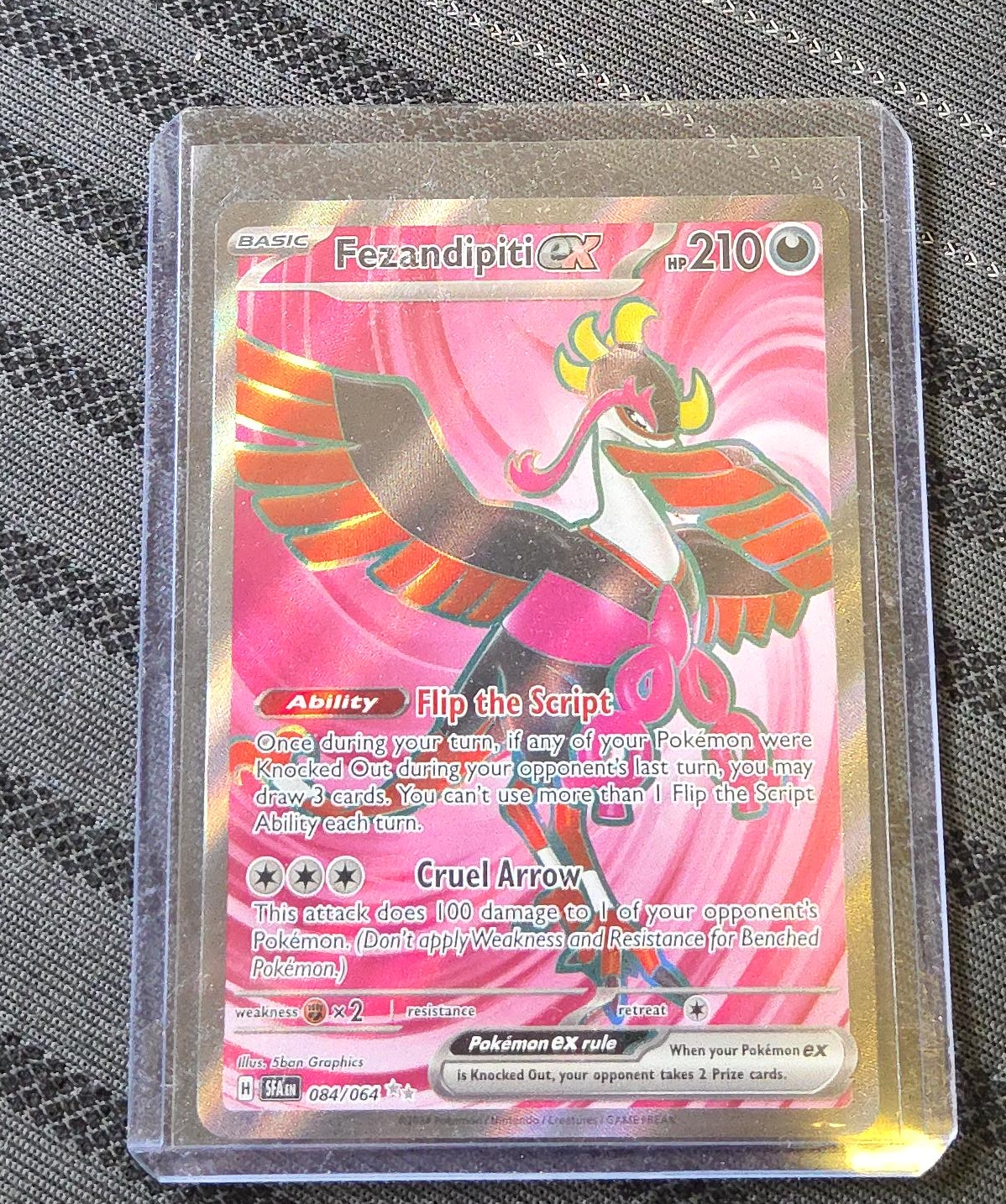 Fezandipiti EX Pokemon Card thumbnail