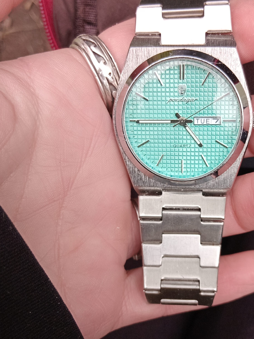 Portagar Quartz Watch - Silver Tone thumbnail
