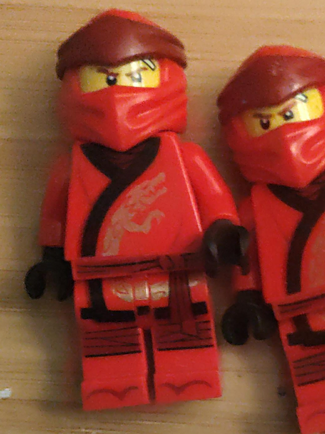 LEGO Ninjago Kai Minifigure Lot - Red Ninja thumbnail