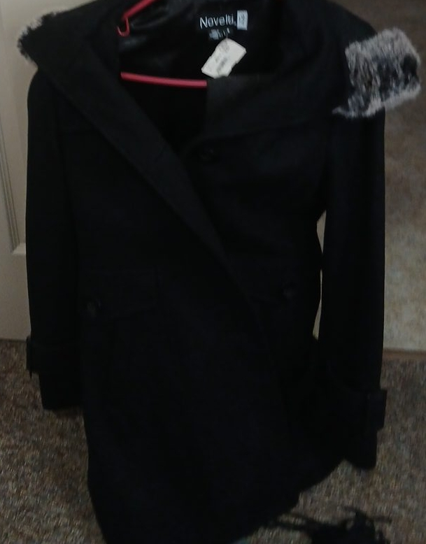 Novelti Black Winter Coat