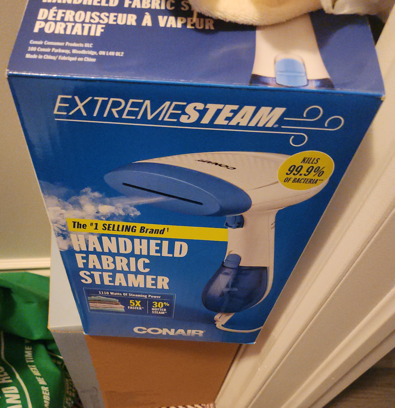 Conair ExtremeSteam Handheld Fabric Steamer thumbnail