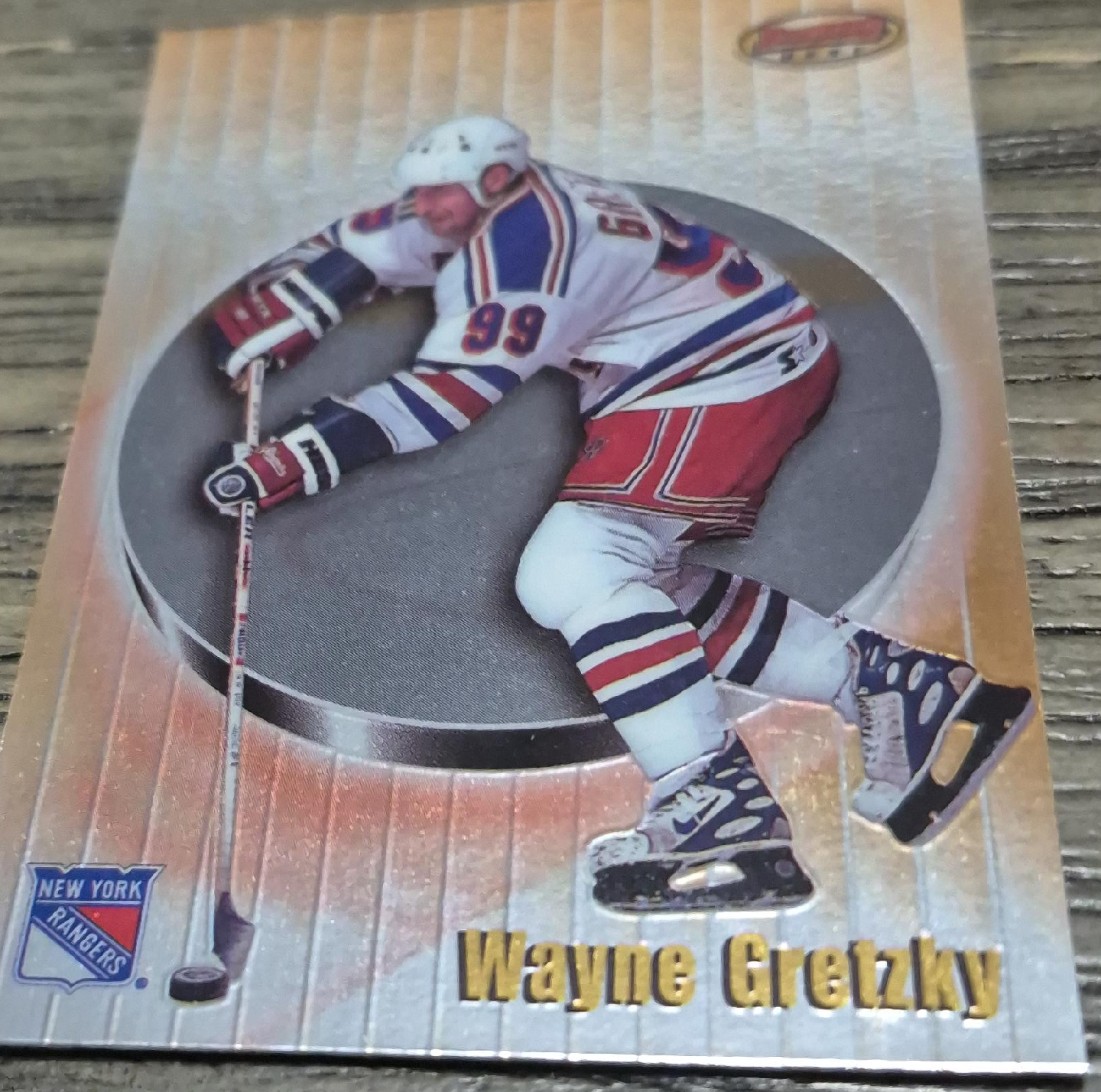 Wayne Gretzky New York Rangers Trading Card thumbnail