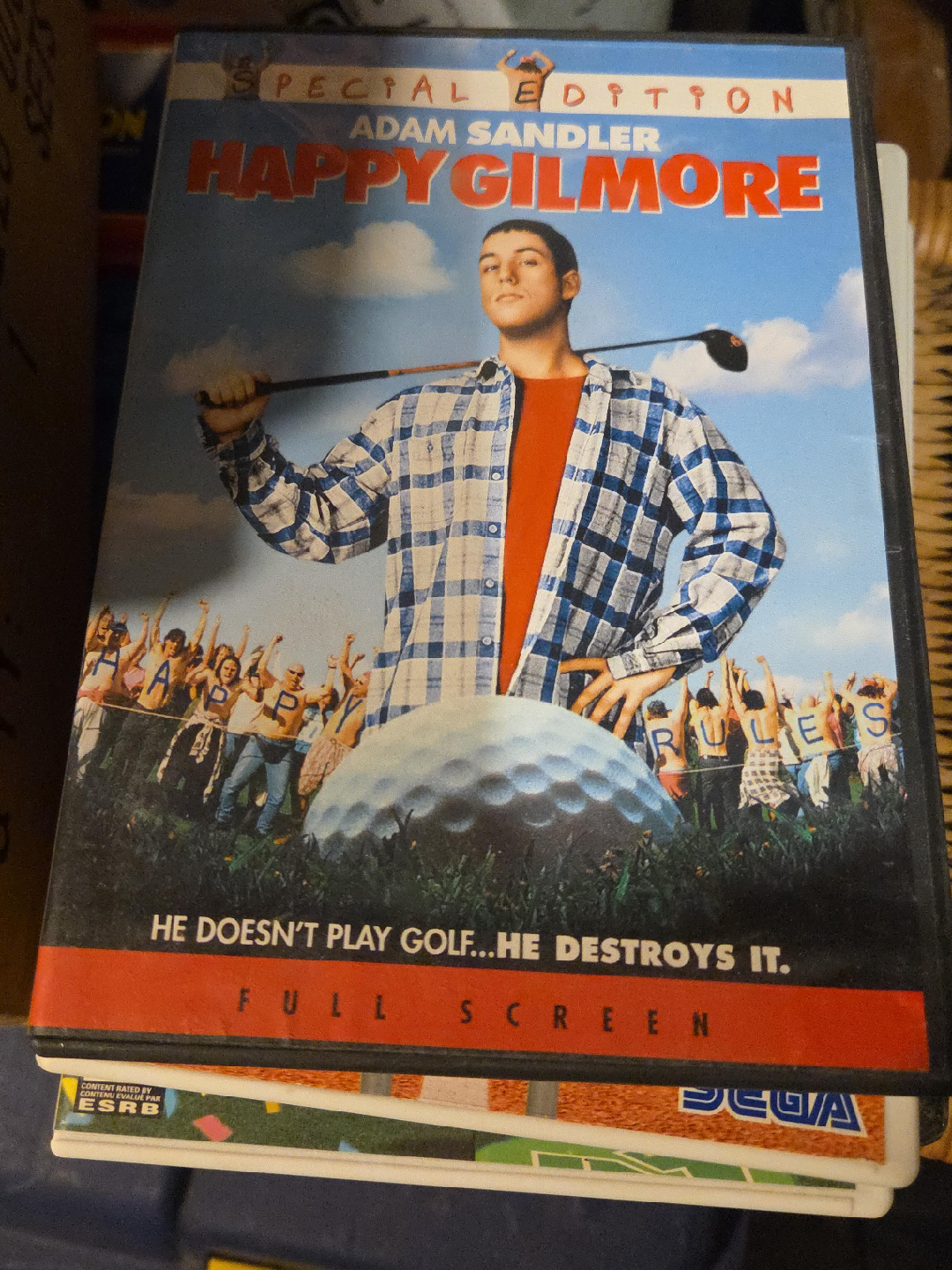 Happy Gilmore DVD - Adam Sandler Special Edition