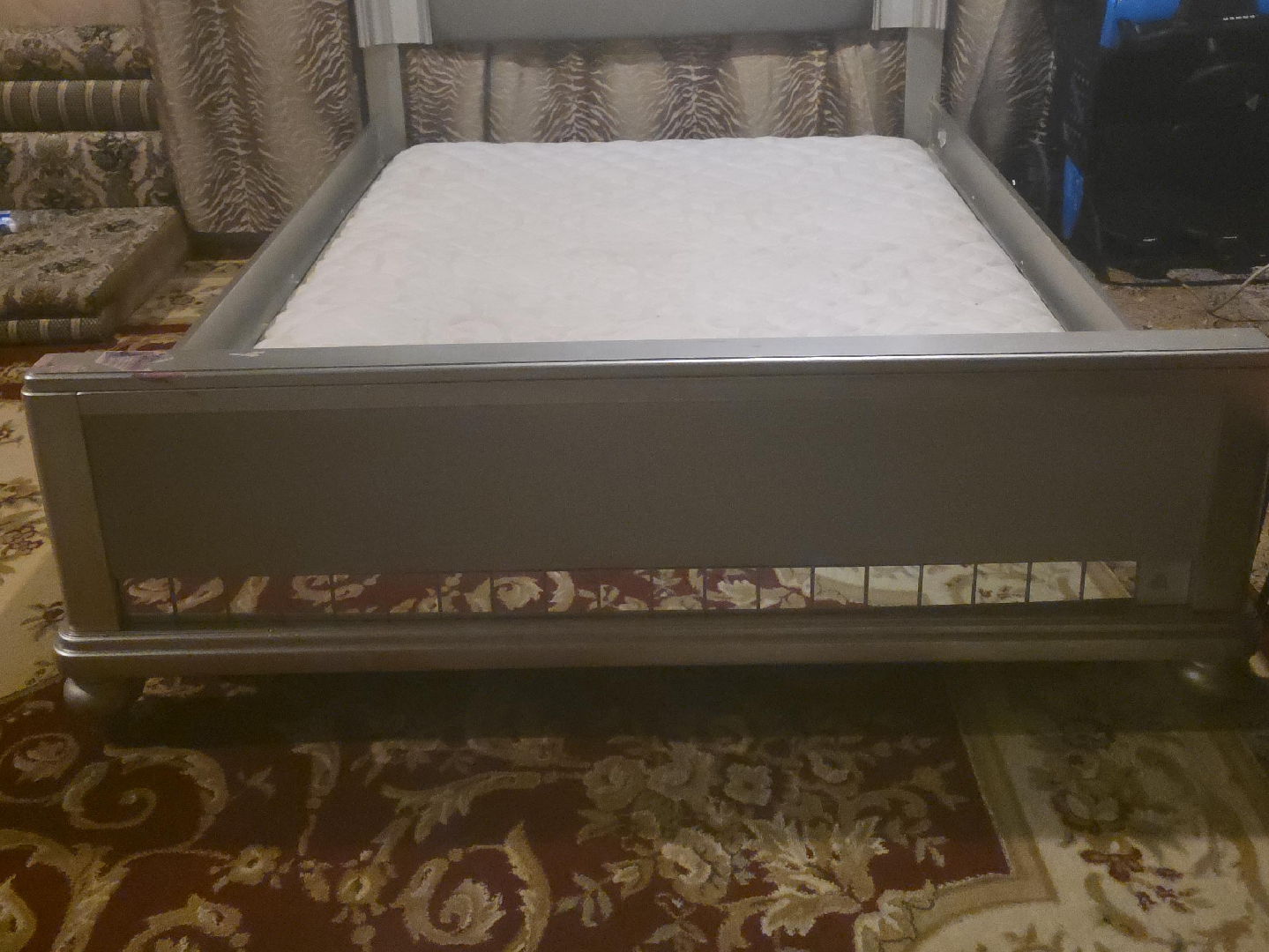 Bed Frame - Silver thumbnail