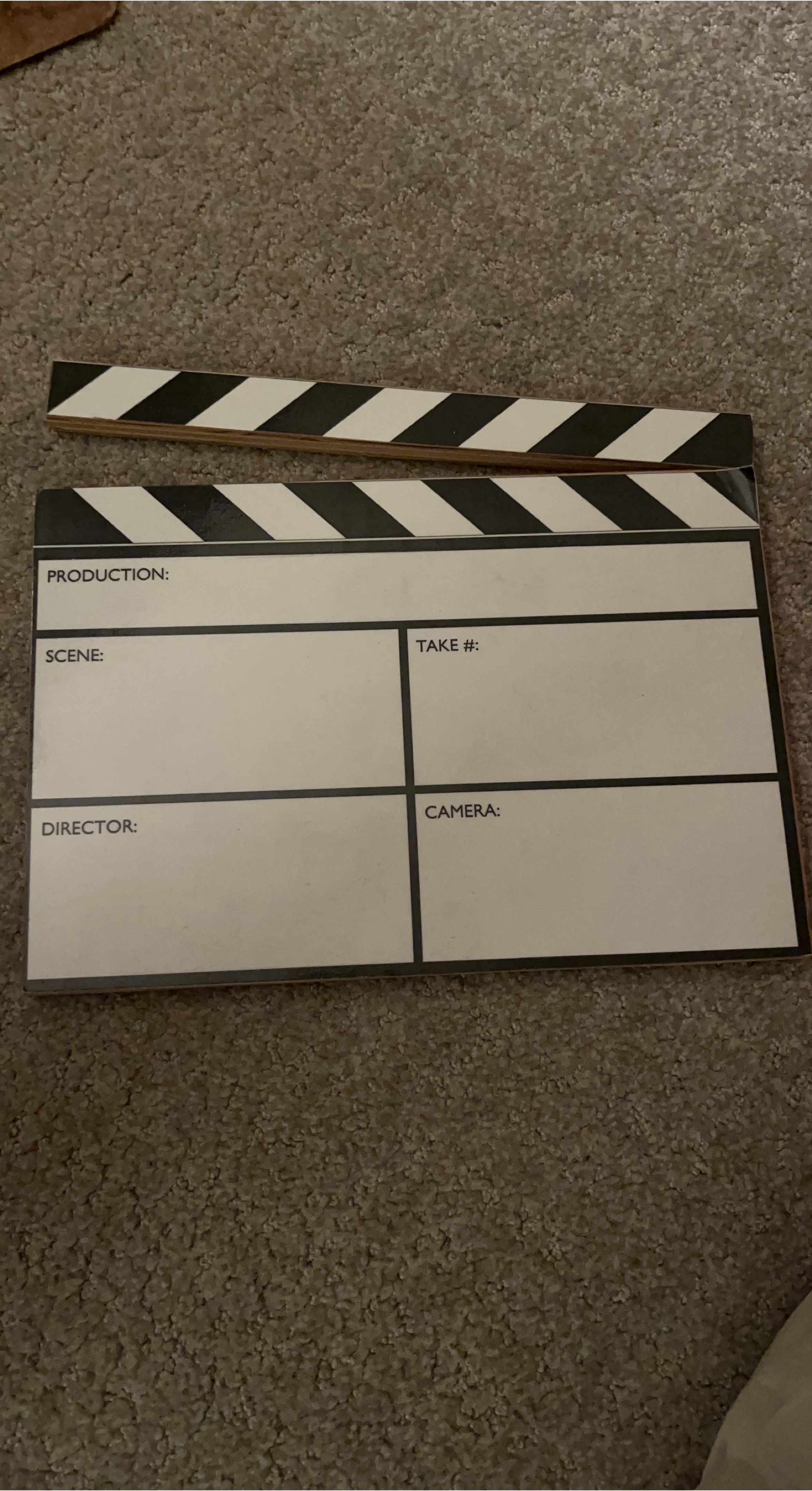 Movie Clapboard - Great Condition