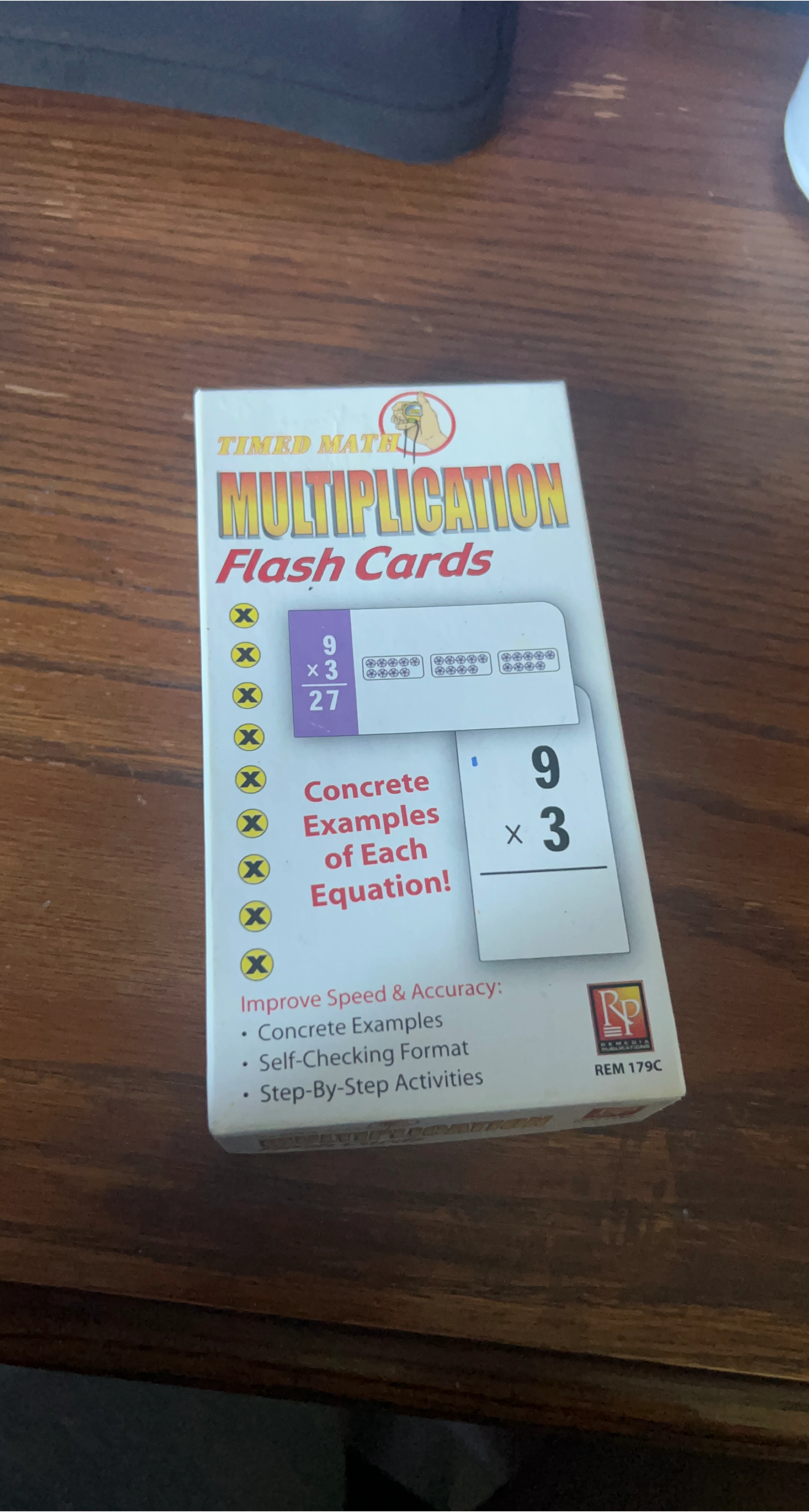 Timed Math Multiplication Flash Cards thumbnail