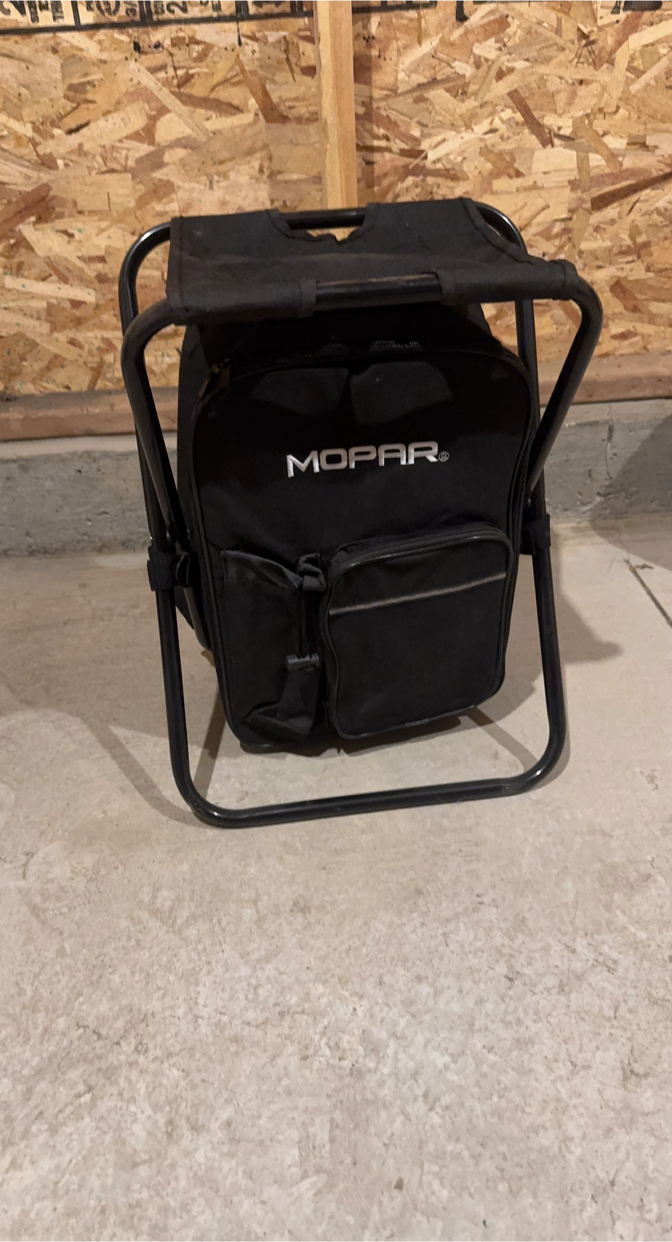 Mopar Black Folding Chair Backpack thumbnail