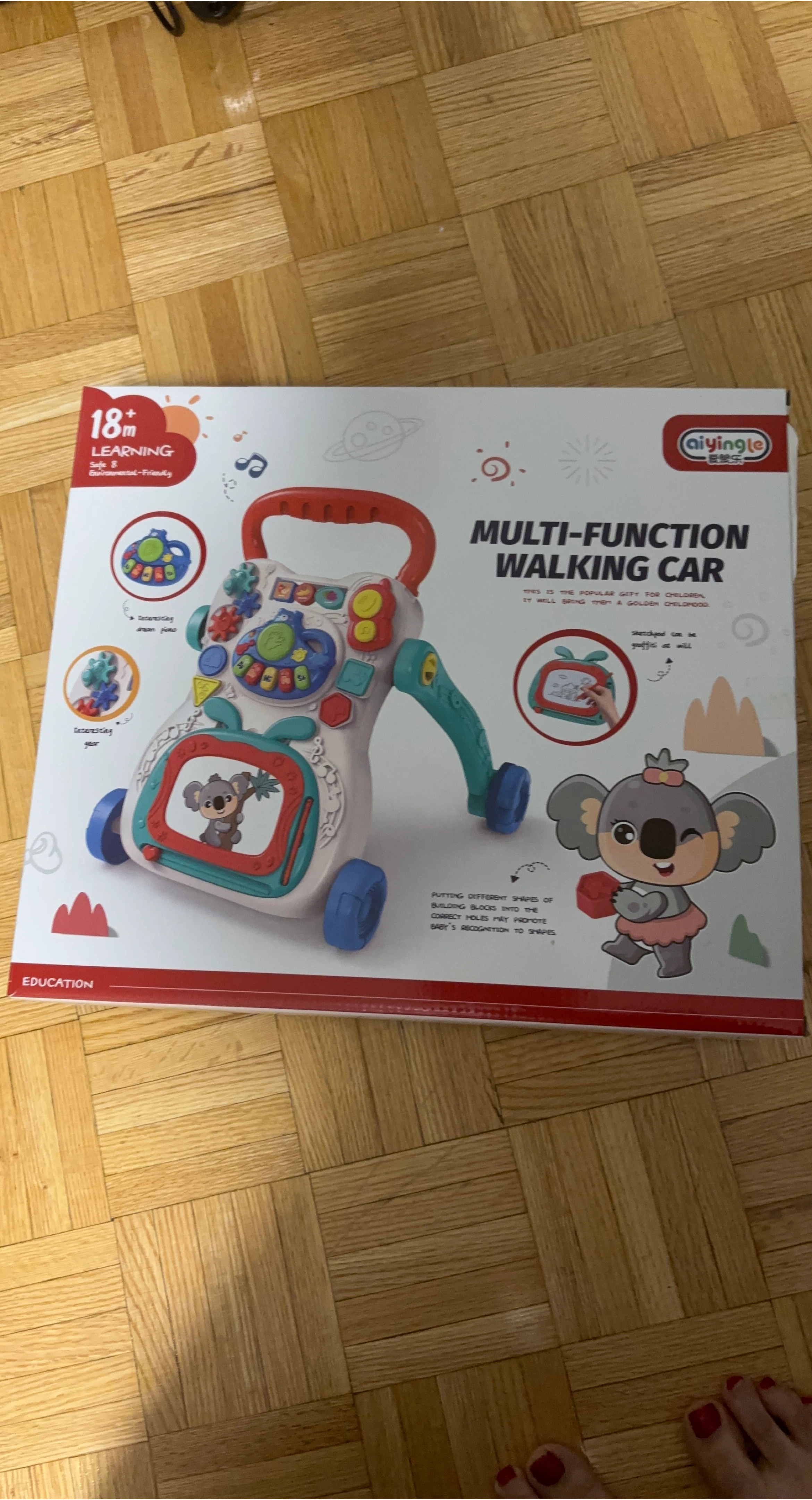 Aiyingle Multi-Function Walking Car - New in Box! thumbnail
