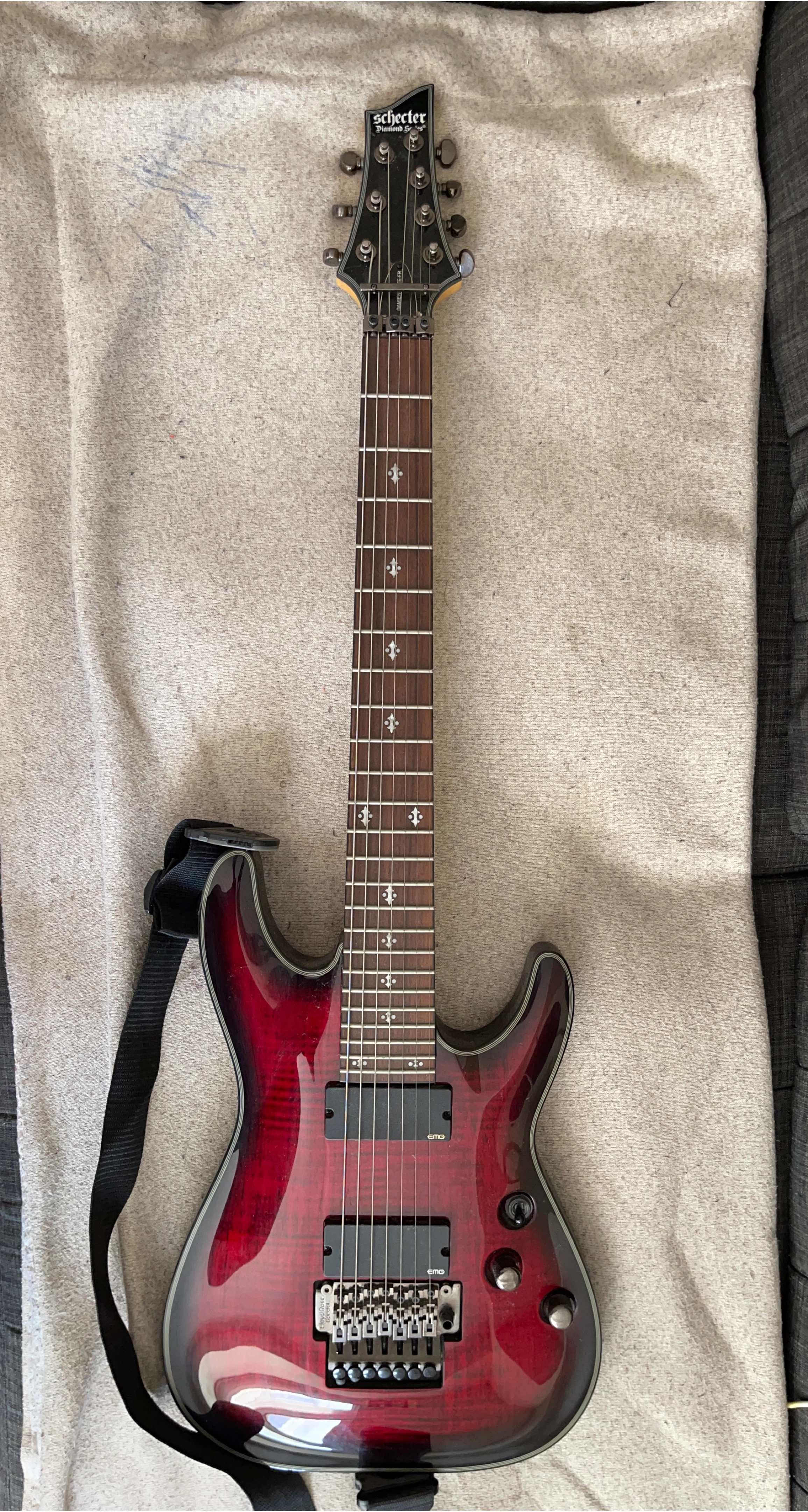 Schecter Diamond Series Damien Elite FR Electric Guitar