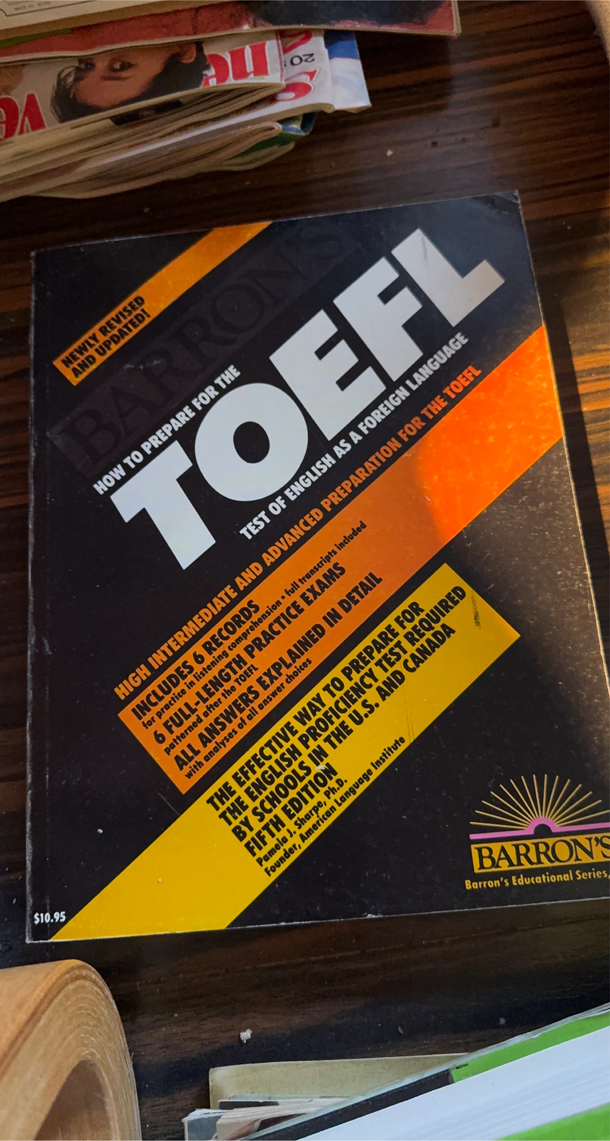 Barron's TOEFL + Obstetric Nursing Books thumbnail