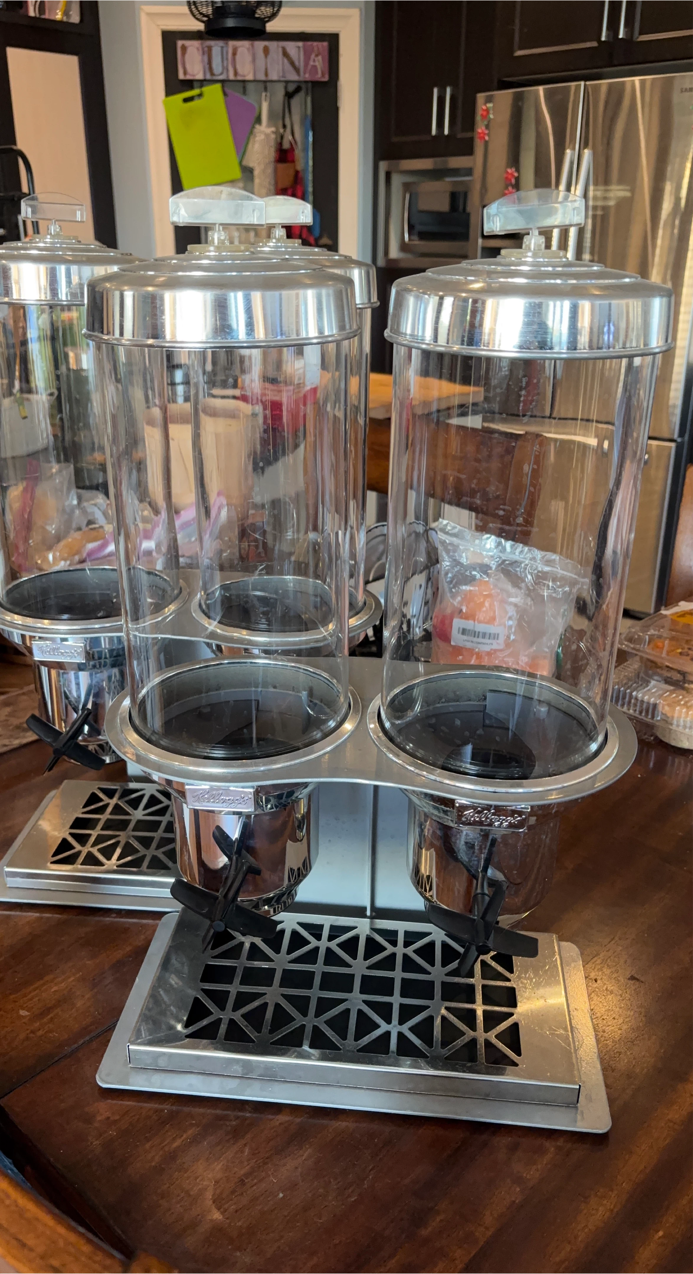 4-Section Cereal Dispenser