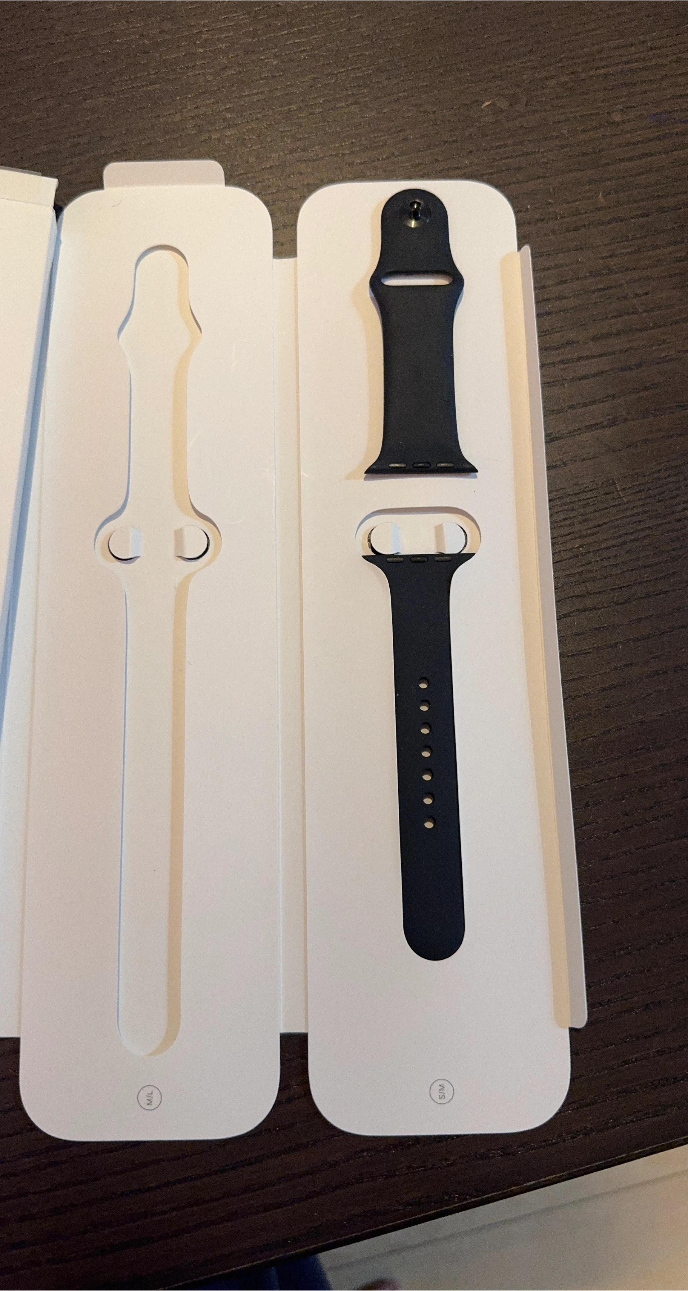 Apple Watch Band - Black - S/M & M/L Sizes thumbnail