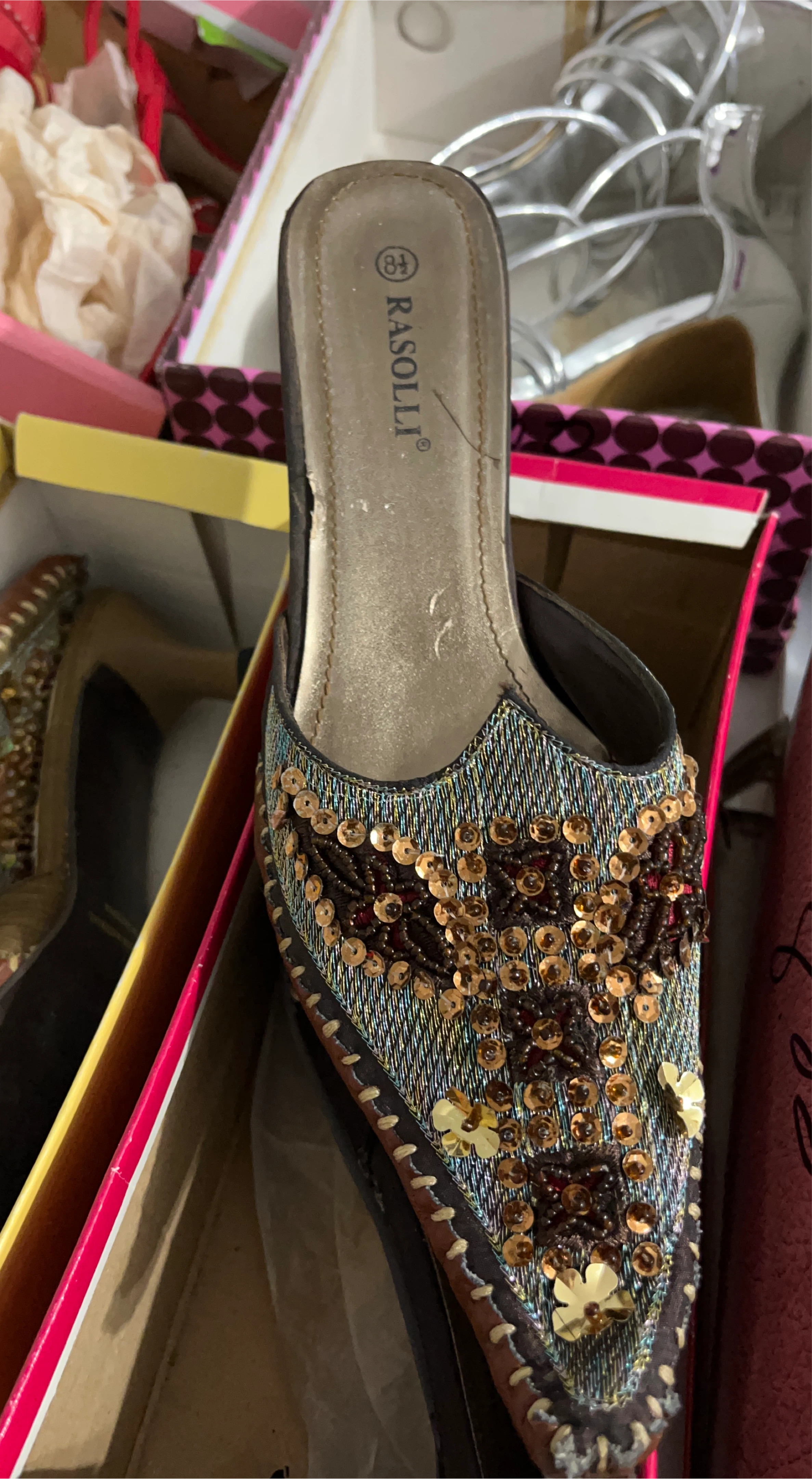Rasolli Embellished Heels - Size 8.5 thumbnail