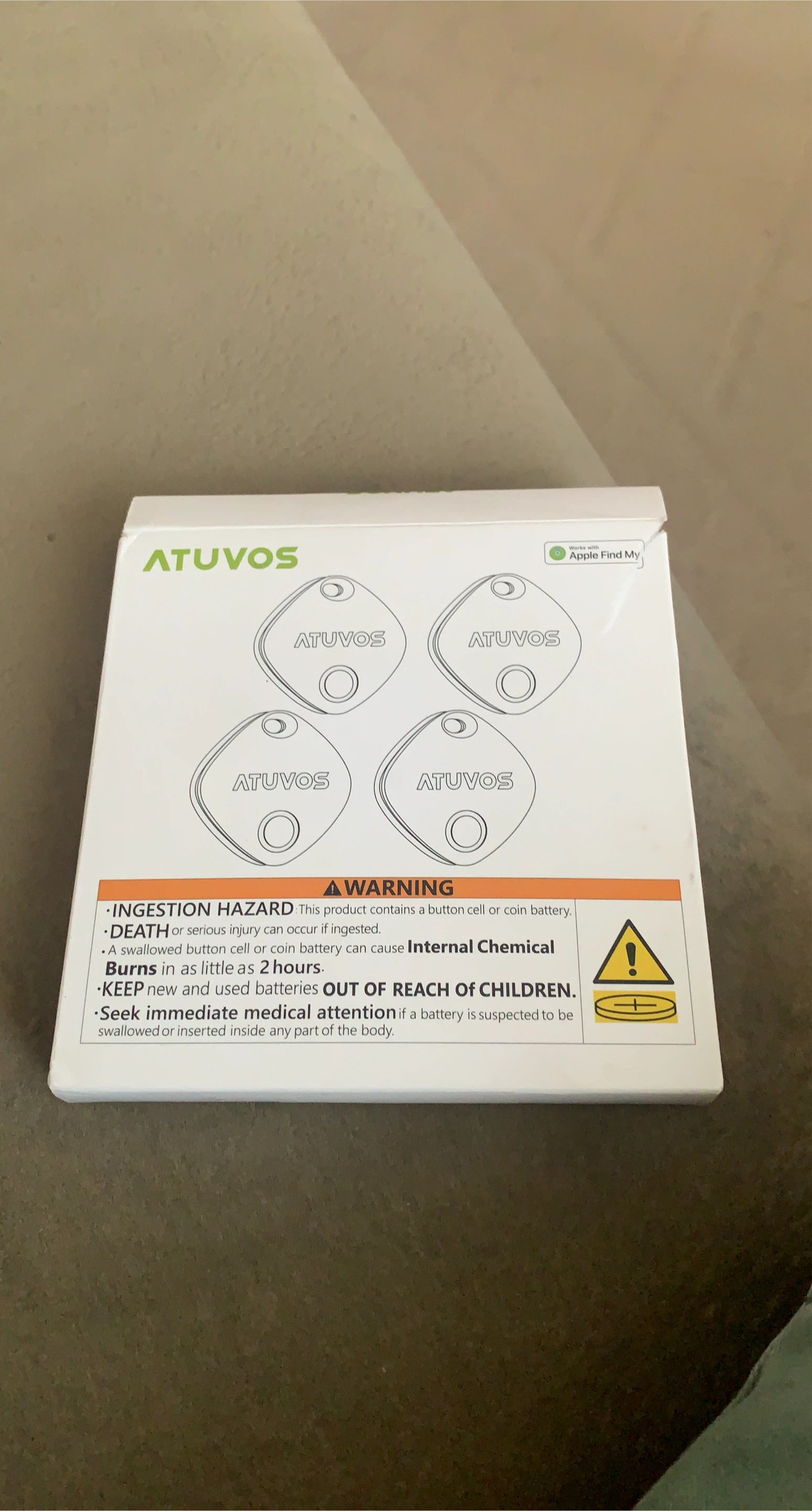 New ATUVOS Tracker - Works with Apple Find My thumbnail