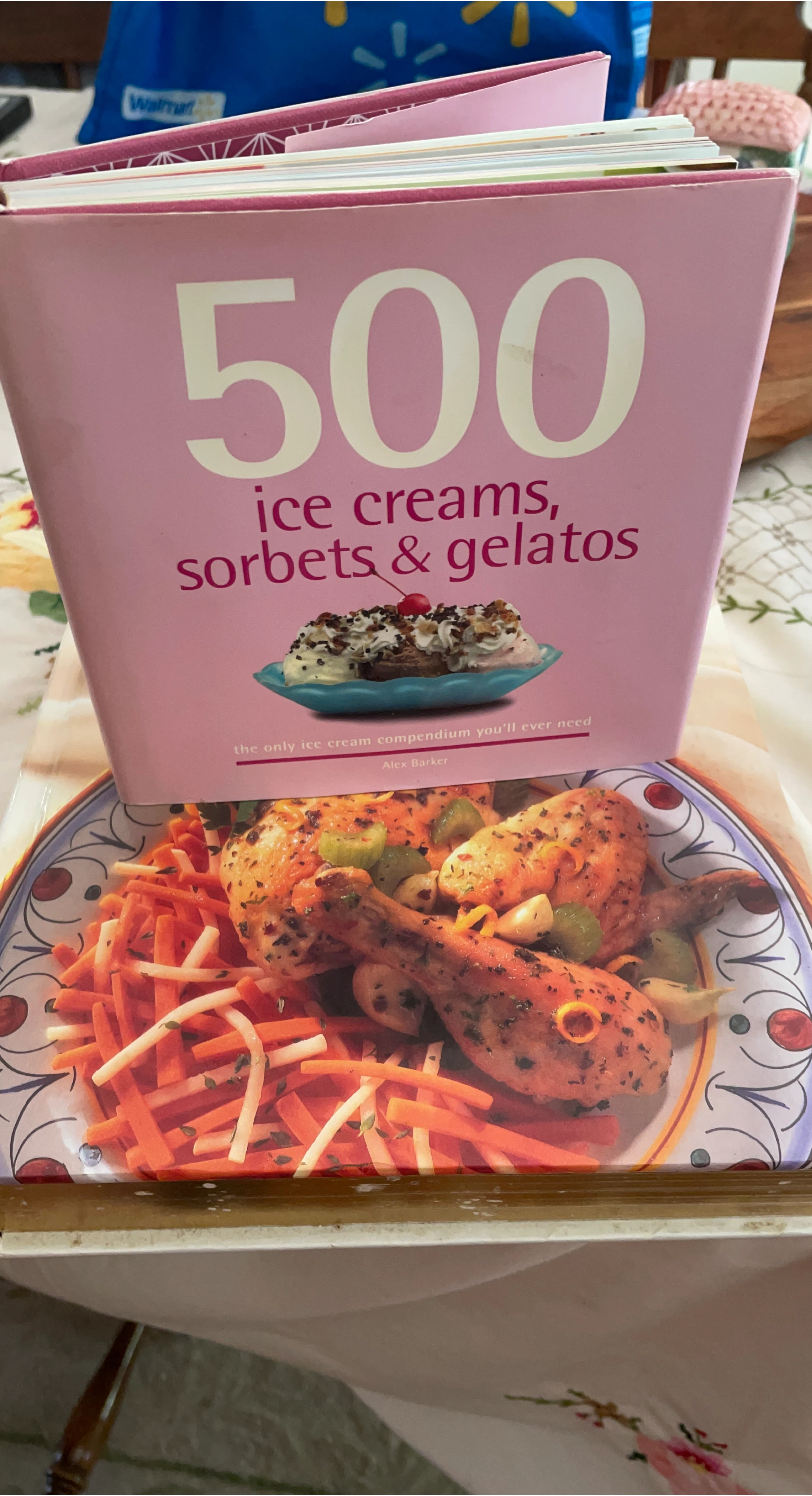 500 Ice Creams, Sorbets & Gelatos Book by Alex Barker thumbnail