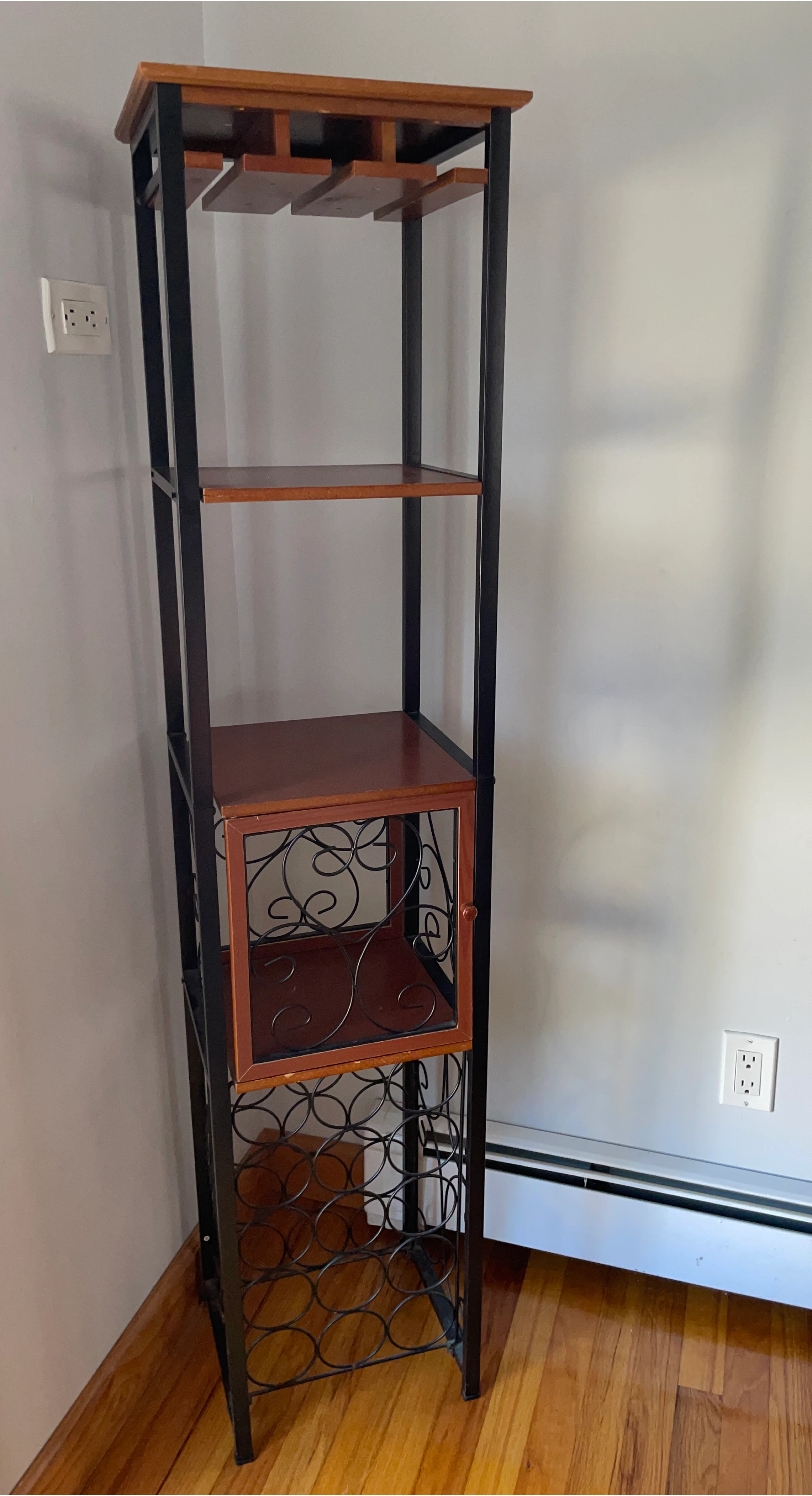 Wine Rack with Cabinet 🧡 thumbnail