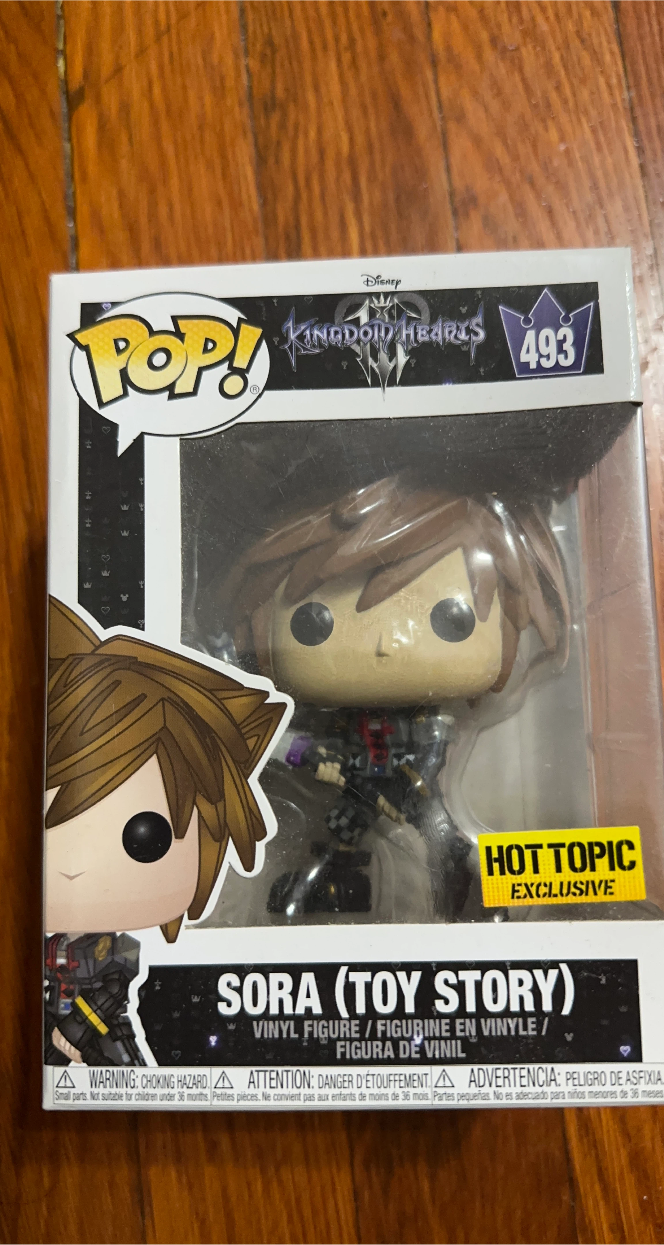 Funko Pop! Disney Kingdom Hearts Sora (Toy Story) #493 thumbnail