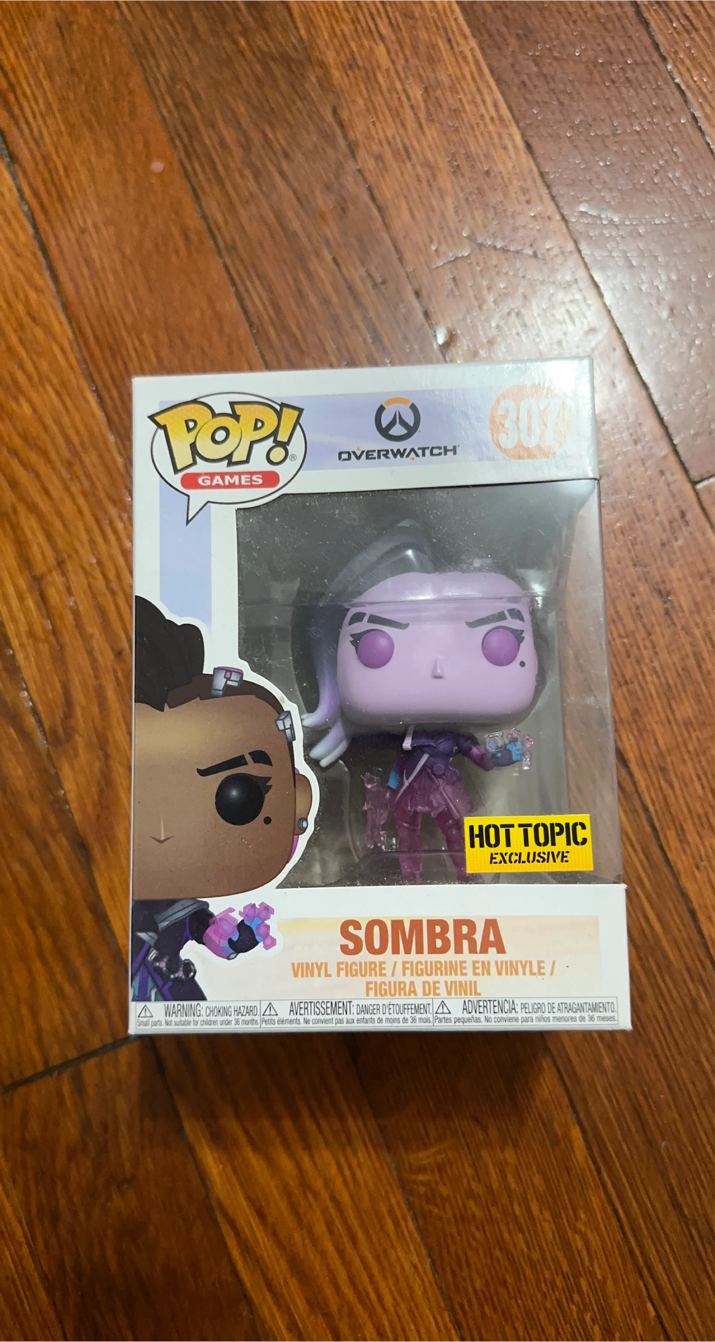 Funko Pop! Overwatch Sombra #307 Hot Topic Exclusive thumbnail