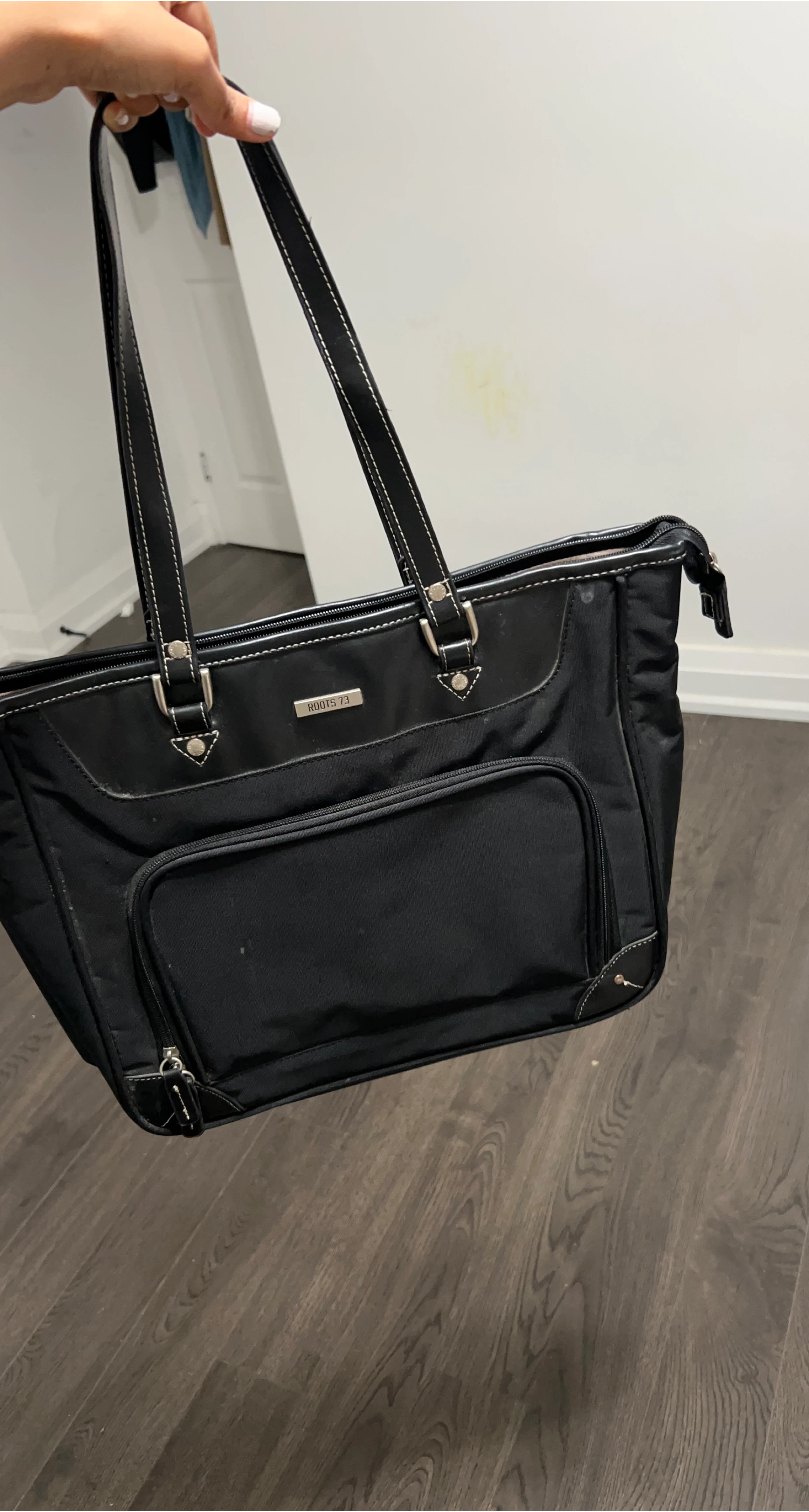 Roots 73 Black Tote Bag