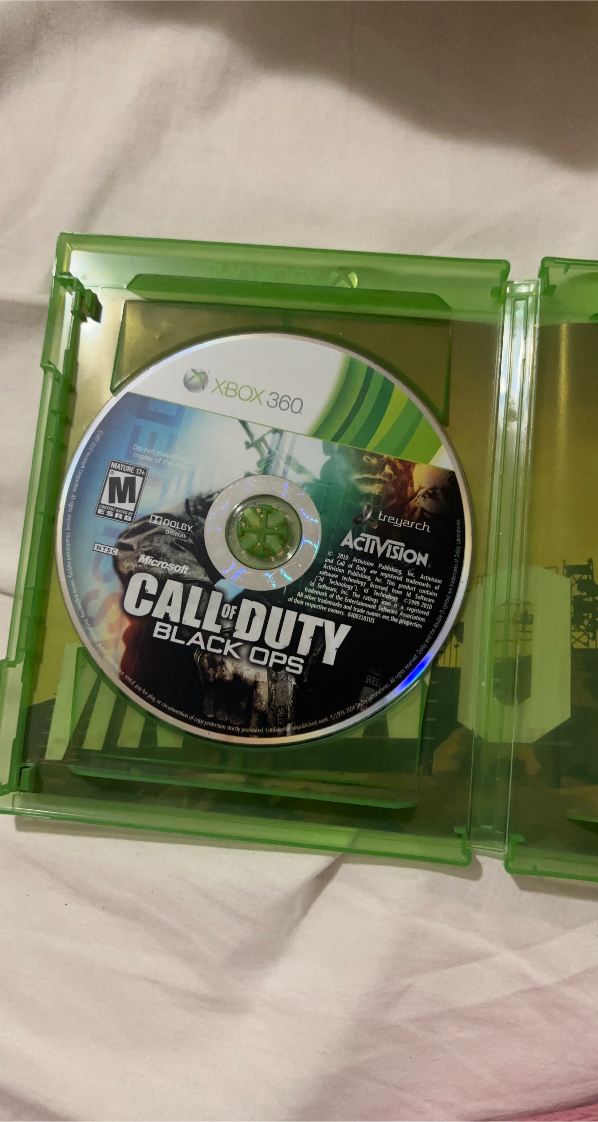 Call of Duty Black Ops - Xbox 360 Game thumbnail