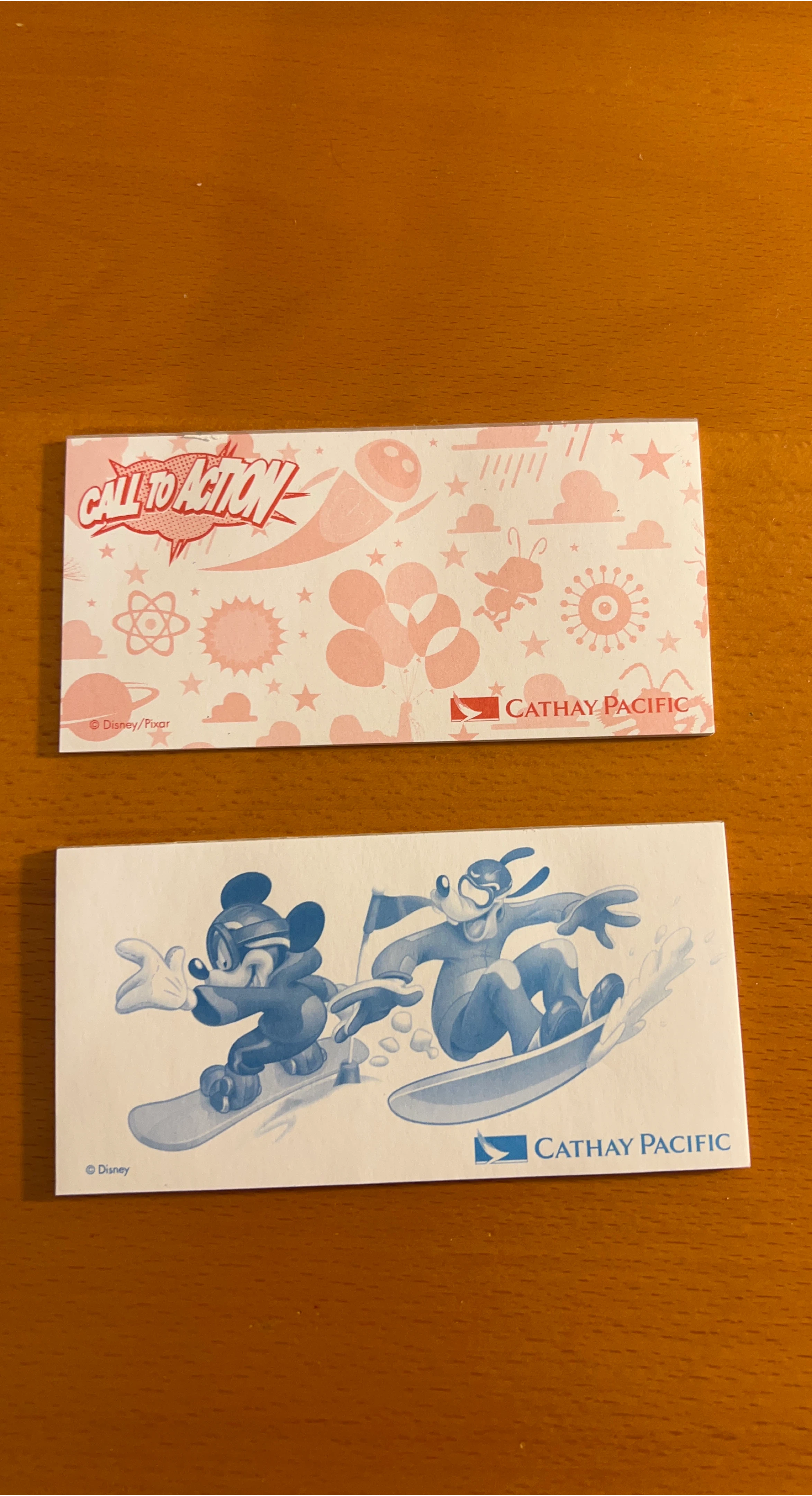 Cathay Pacific Disney memo pad thumbnail