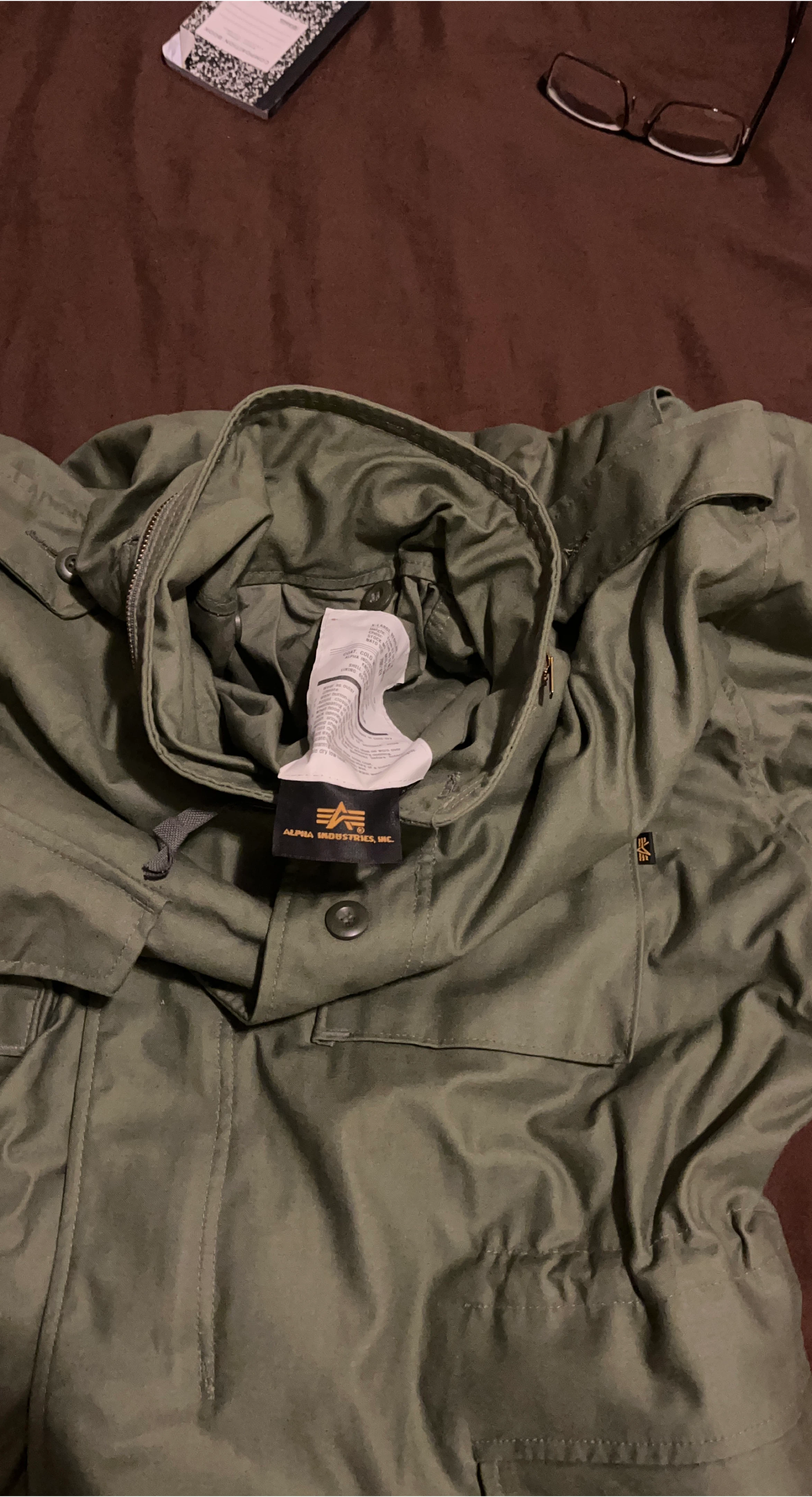 Alpha Industries M-65 Olive Field Jacket thumbnail