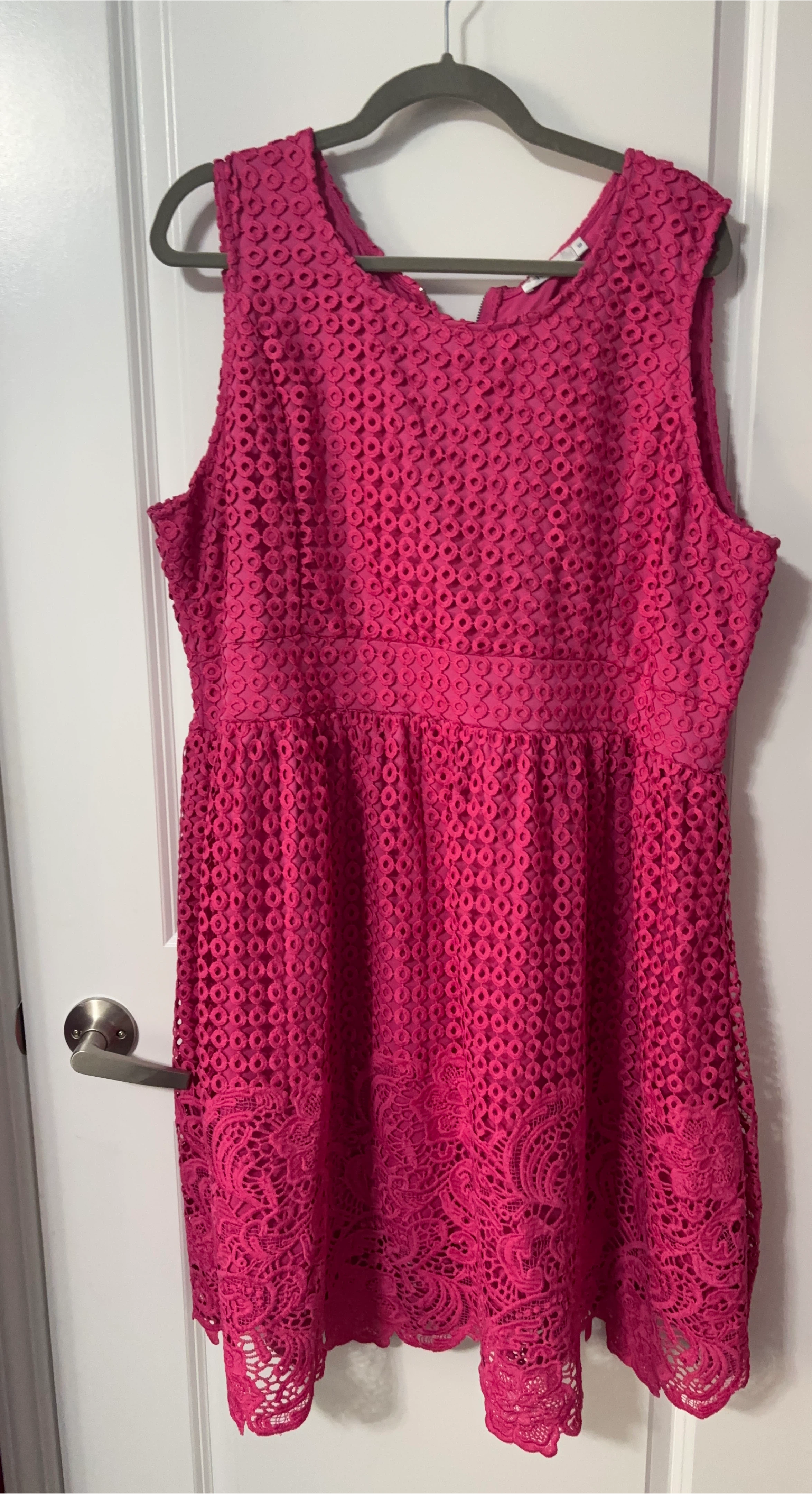 Pink Lace Dress