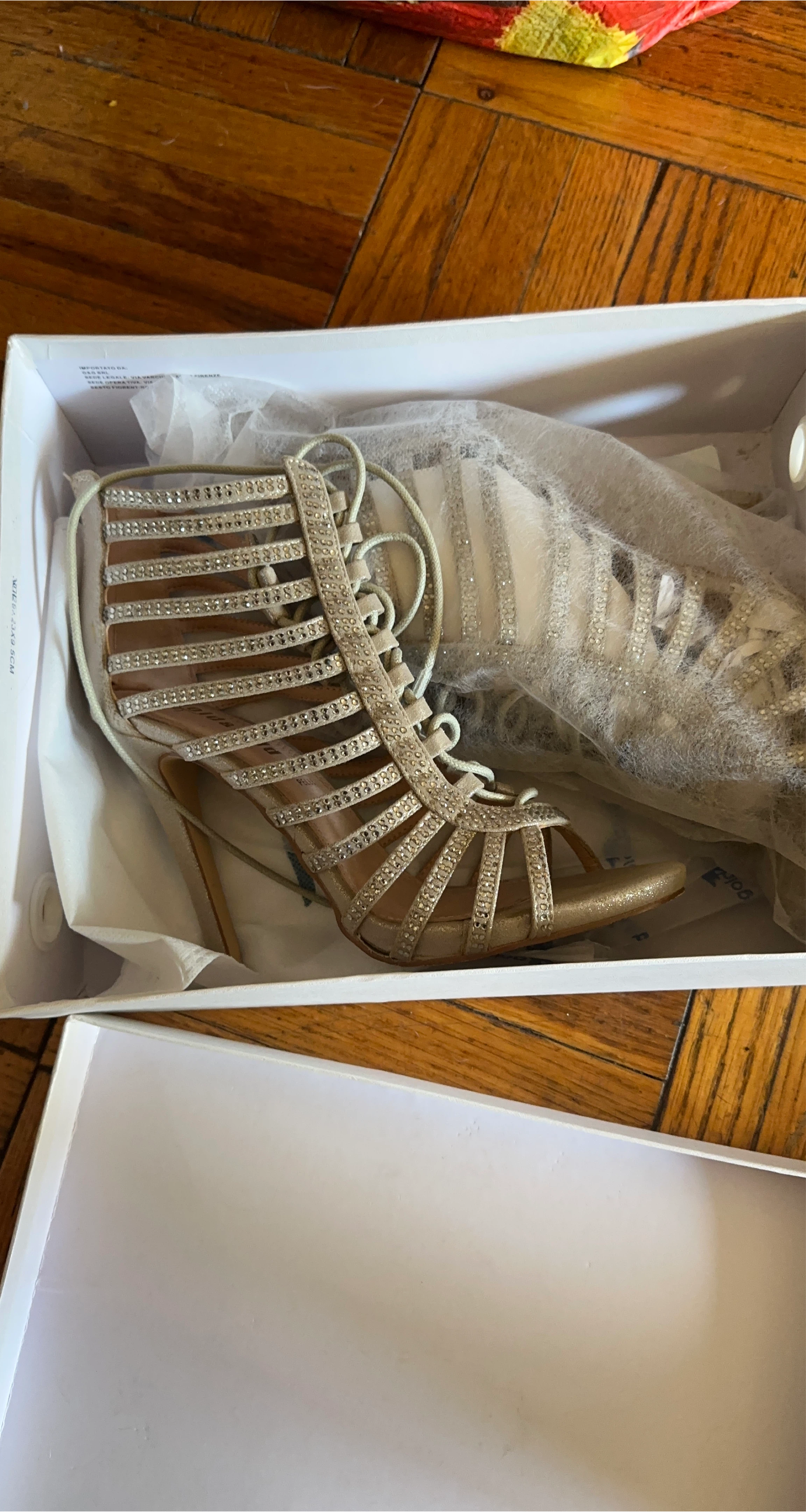 Adrianna Papell Gold Heels