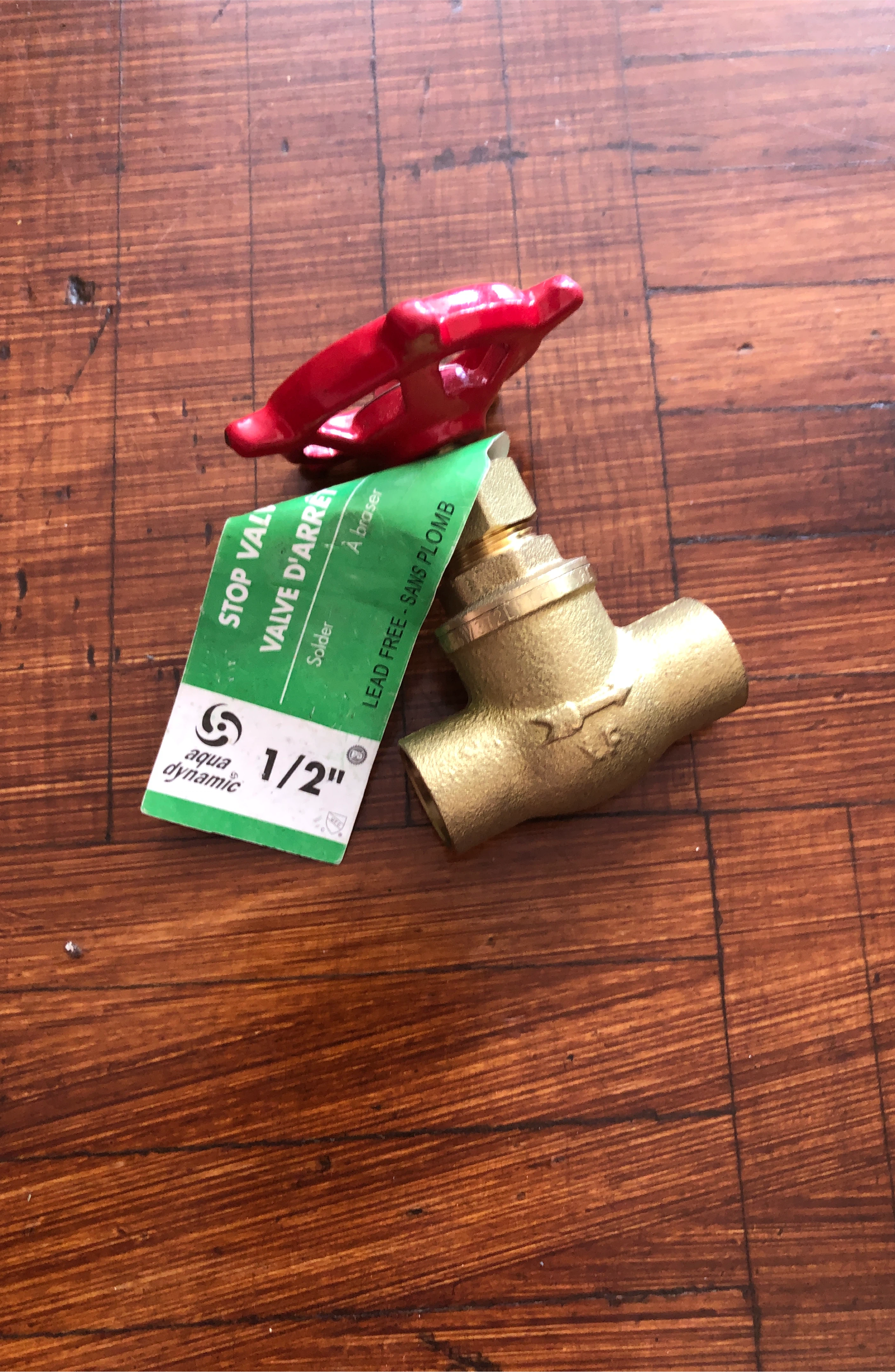 Aqua Dynamic 1/2" Stop Valve - New thumbnail