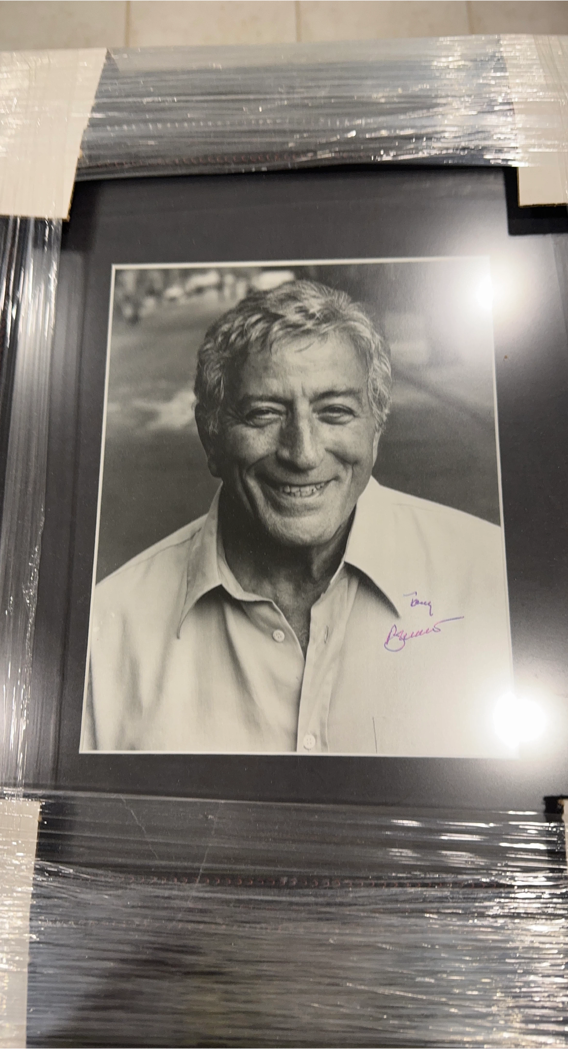 Tony Bennett Signed Photo