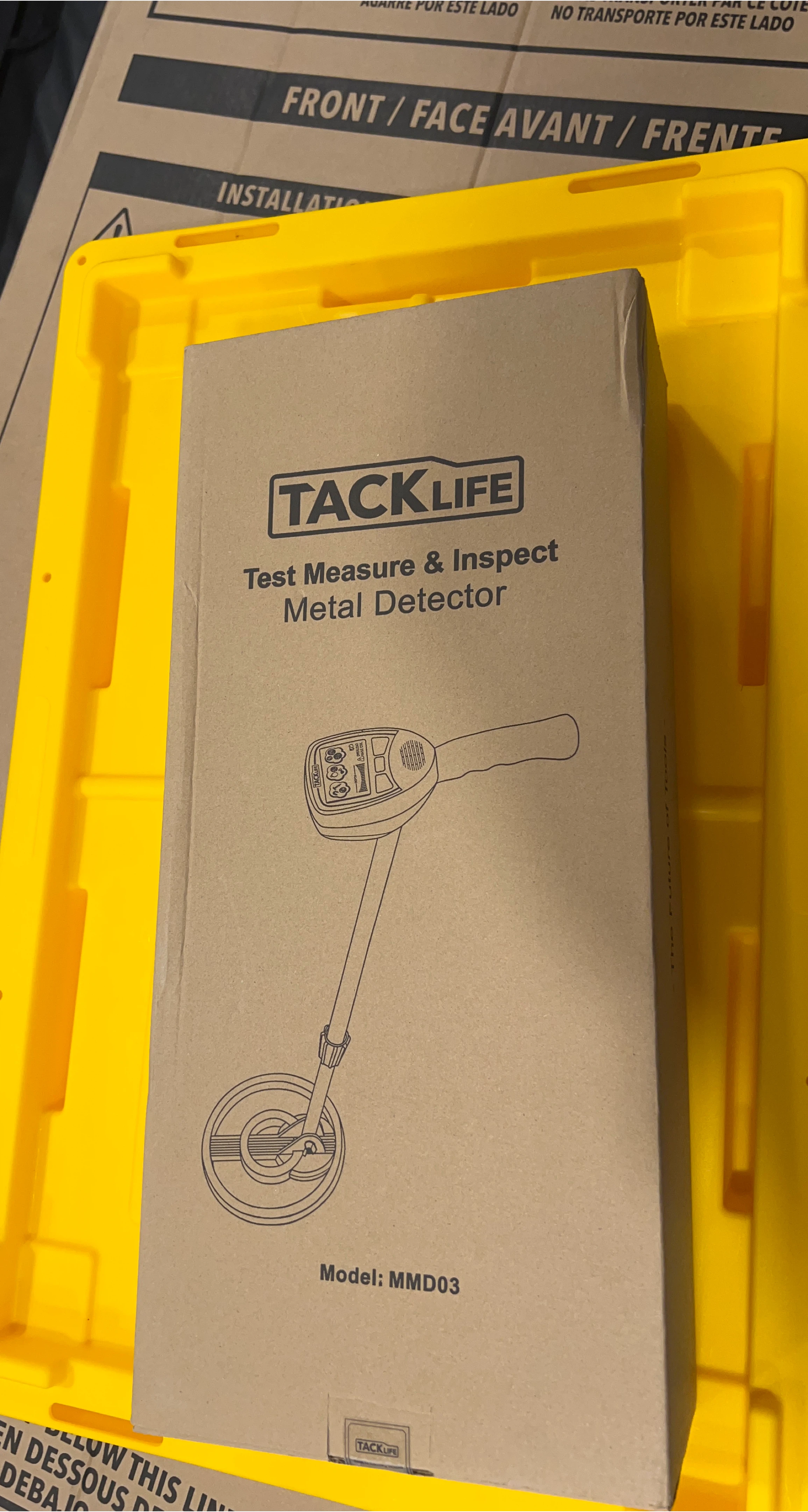 Tacklife MMD03 Metal Detector - New in Box thumbnail