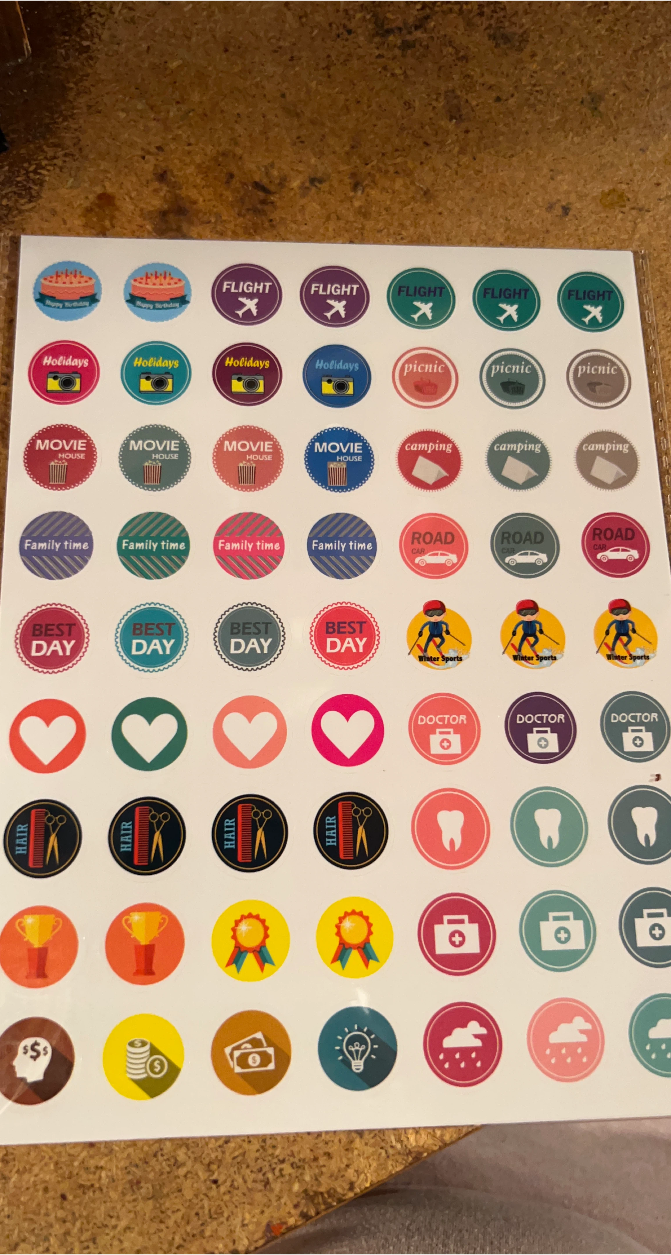 Fun Stickers for Planners, Scrapbooking & Crafts thumbnail