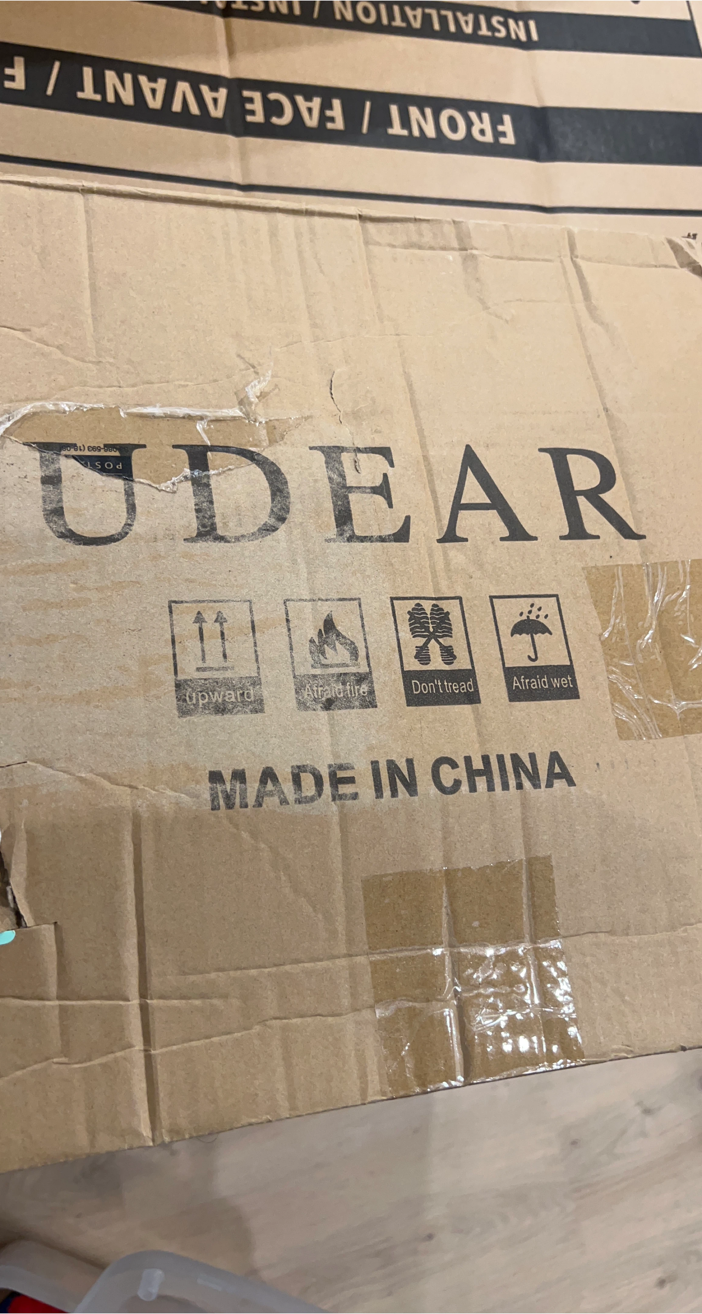 UDEAR Portable Wardrobe Closet - Brand New thumbnail