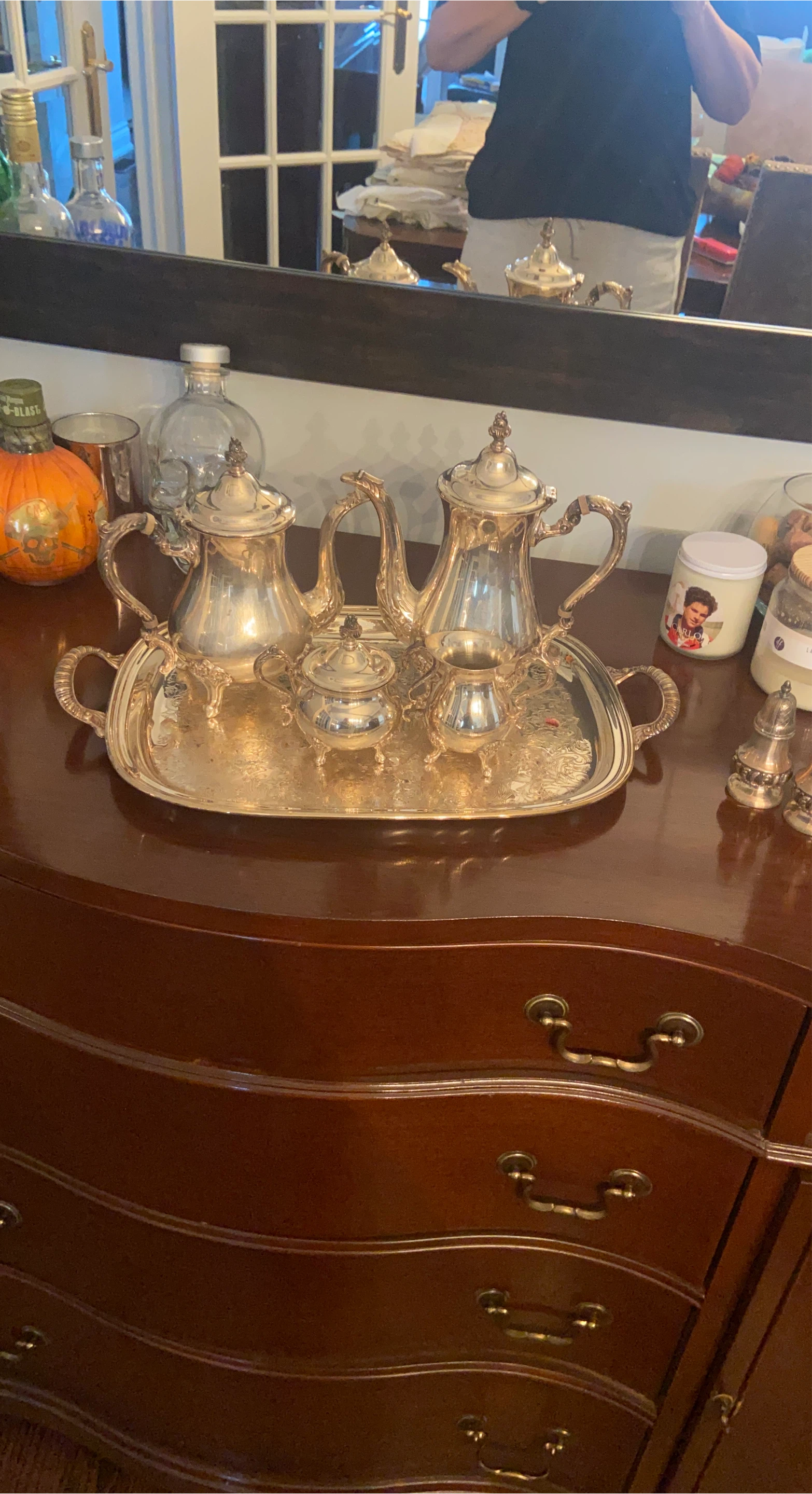 Vintage Silver Plated Tea Set thumbnail