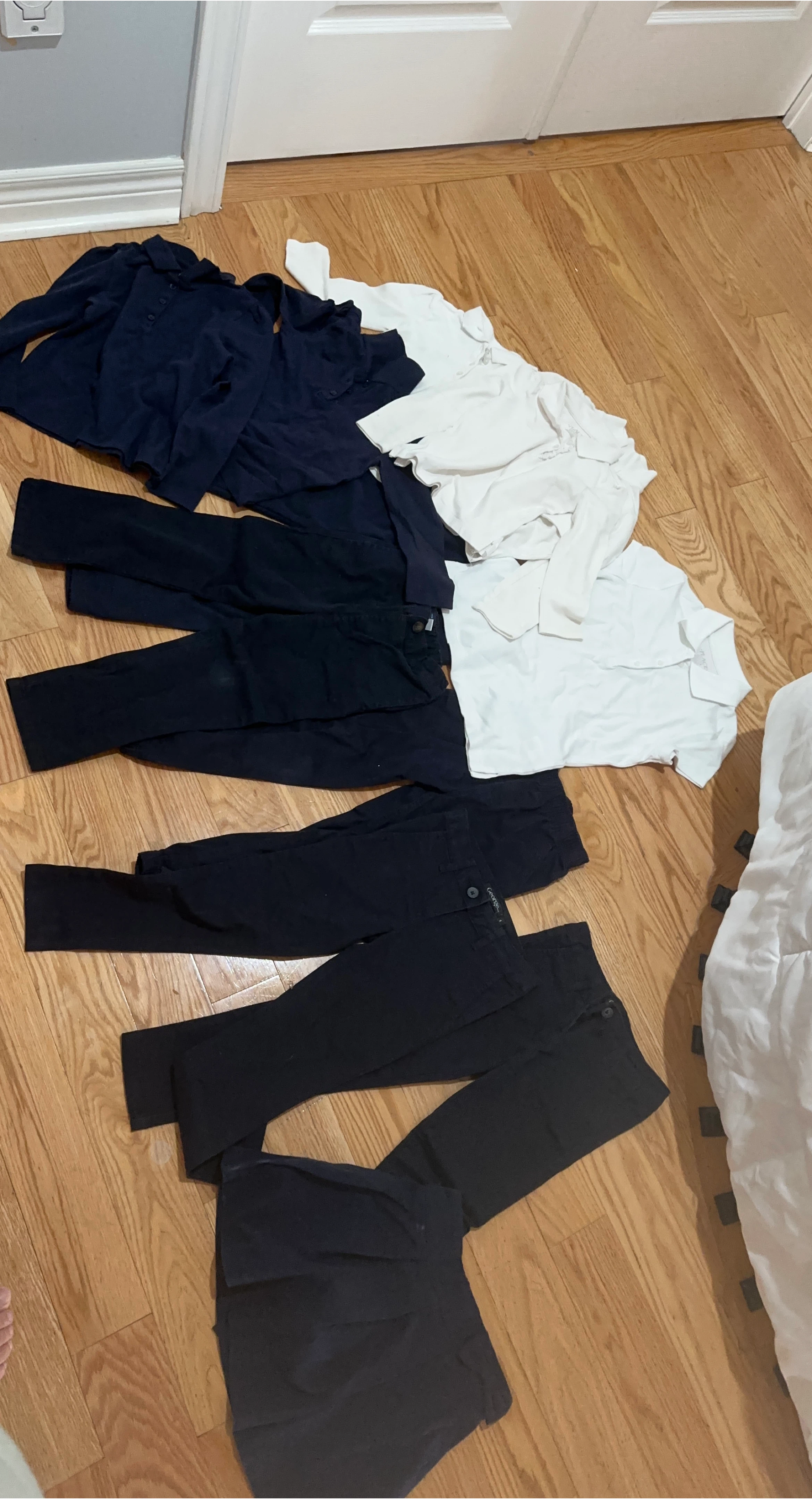 Girls' School Uniform/Clothing Bundle - Shirts, Pants, Skirt thumbnail