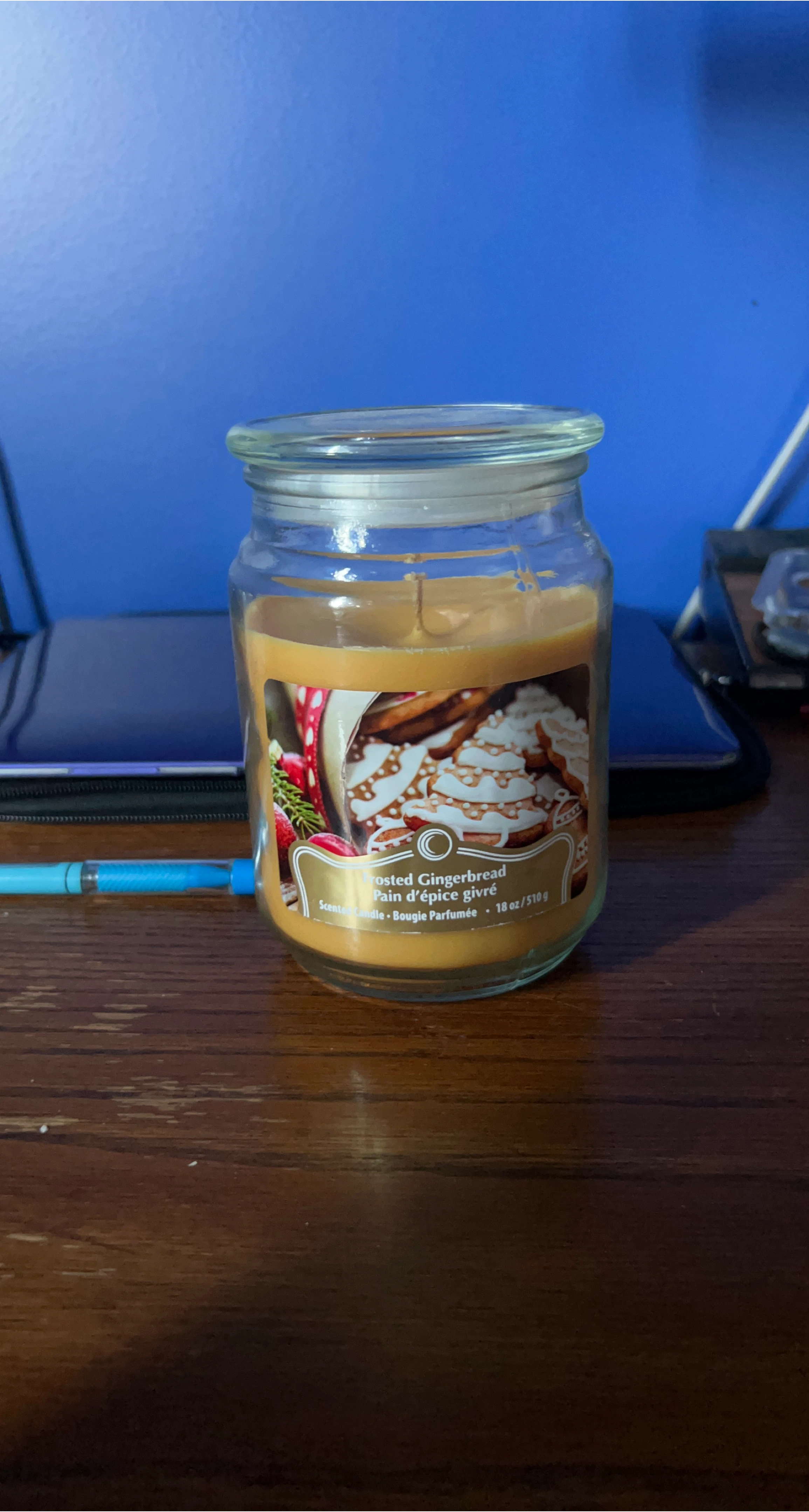 Candle- Frosted Gingerbread Scented Candle thumbnail