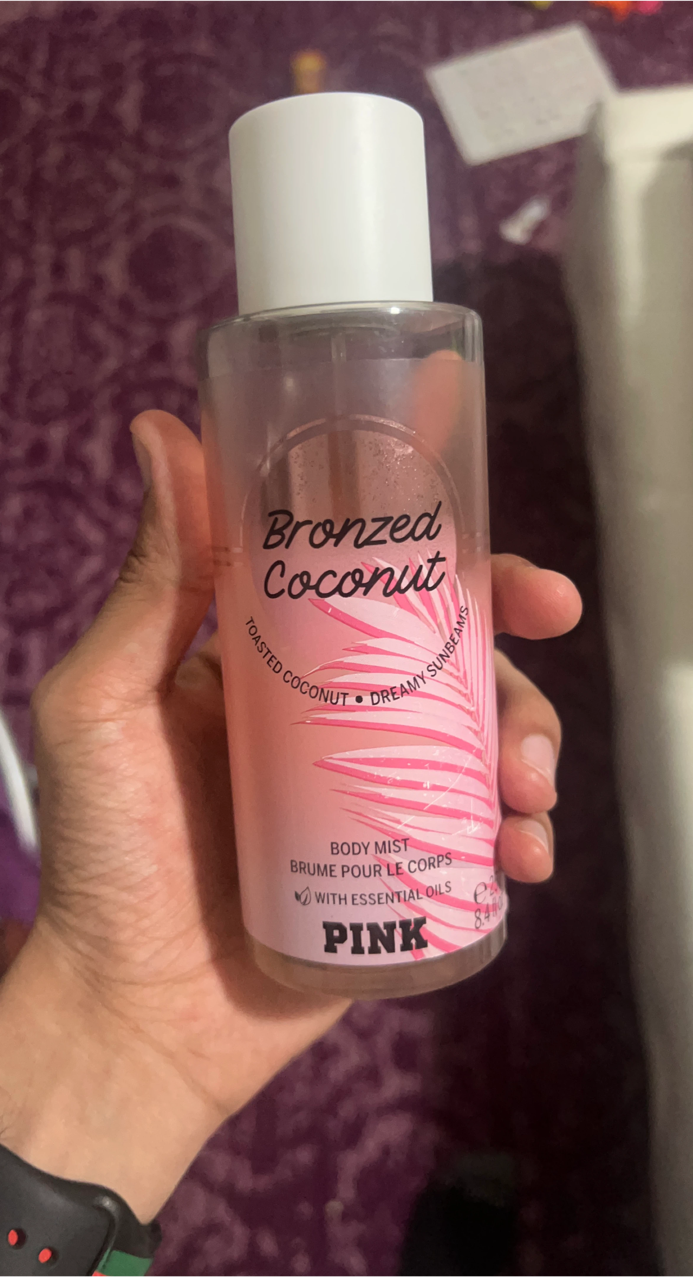 PINK Bronzed Coconut Body Mist