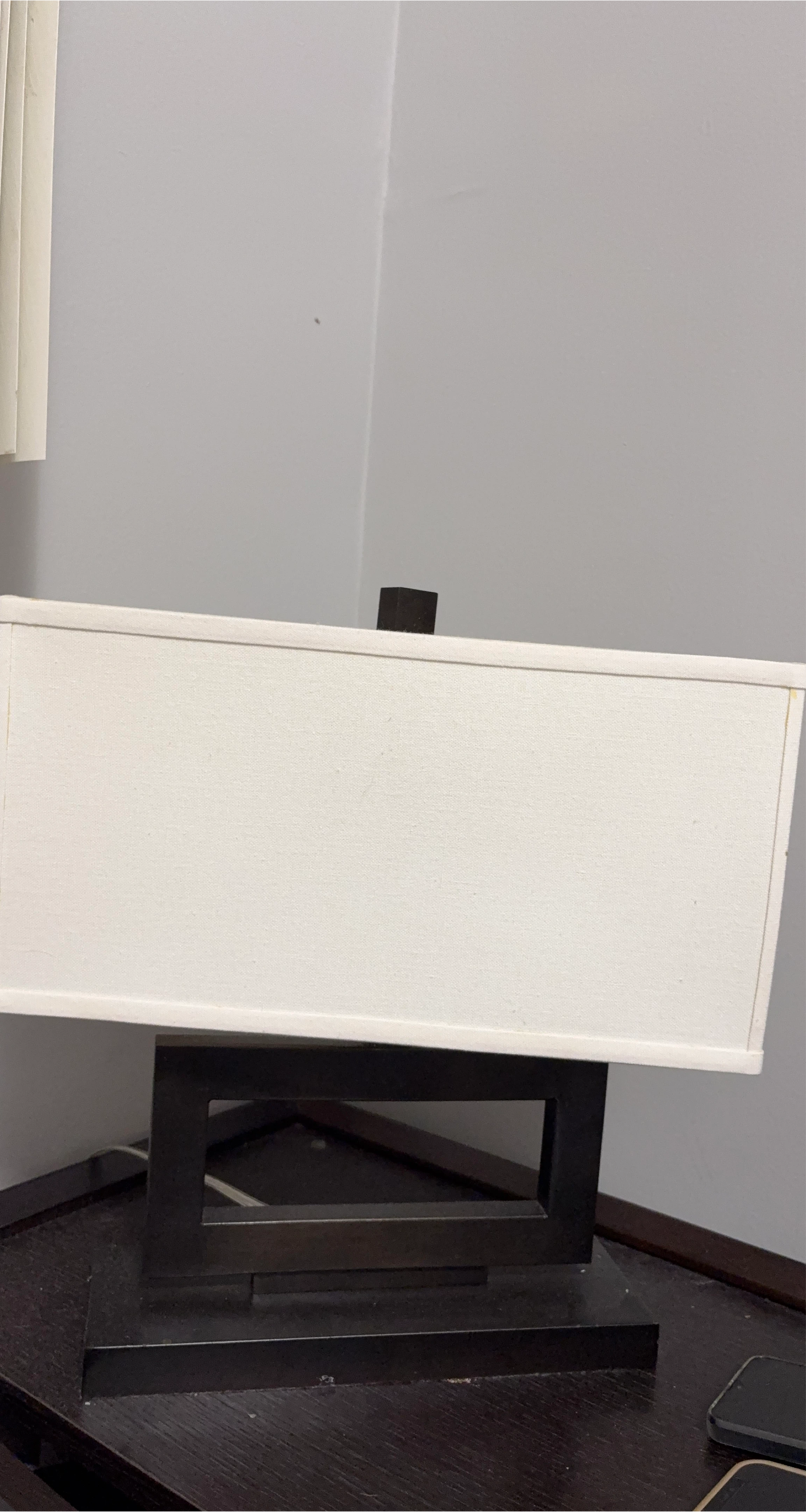 Table Lamp with White Shade thumbnail