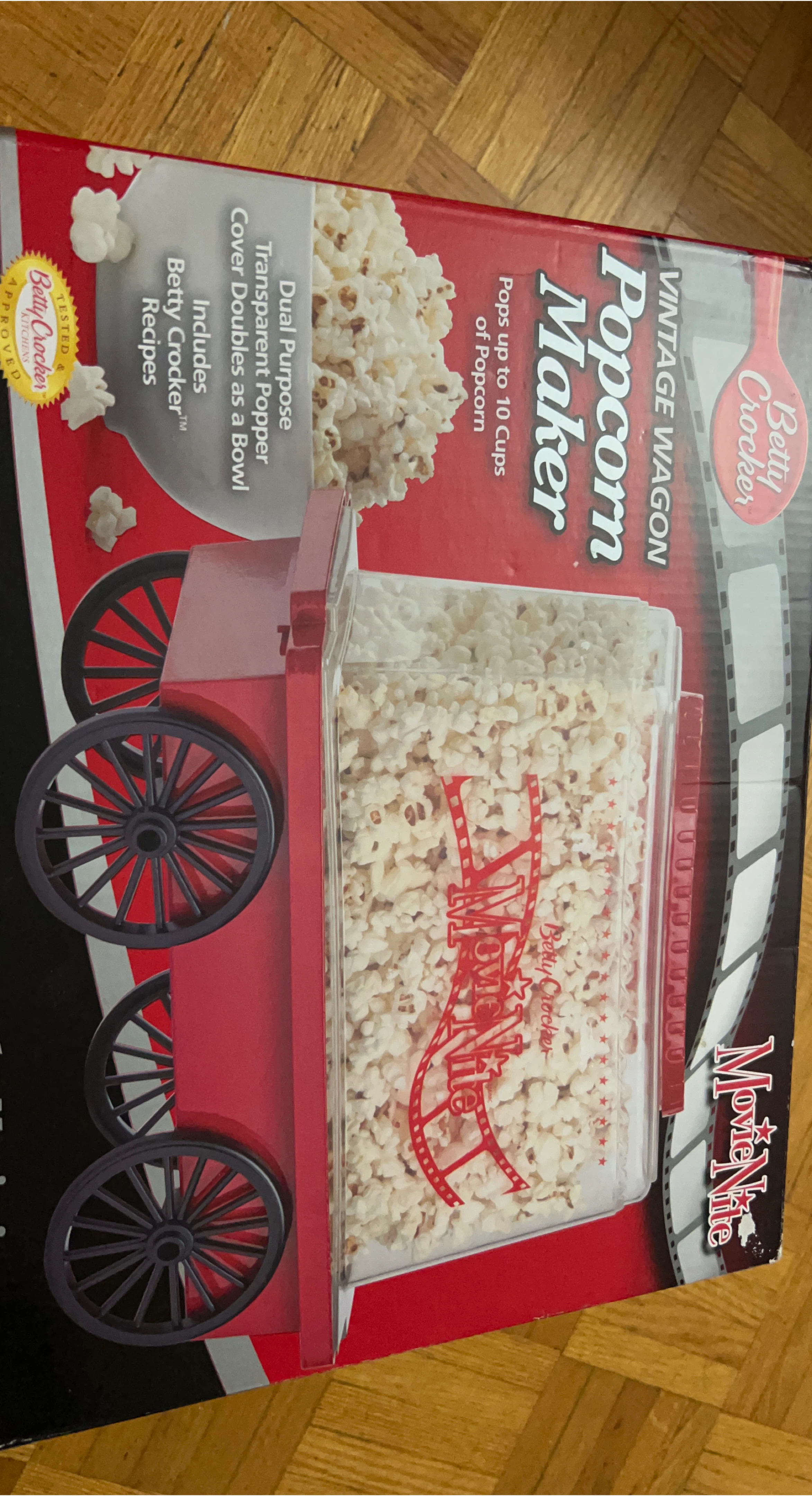 Betty Crocker Vintage Wagon Popcorn Maker