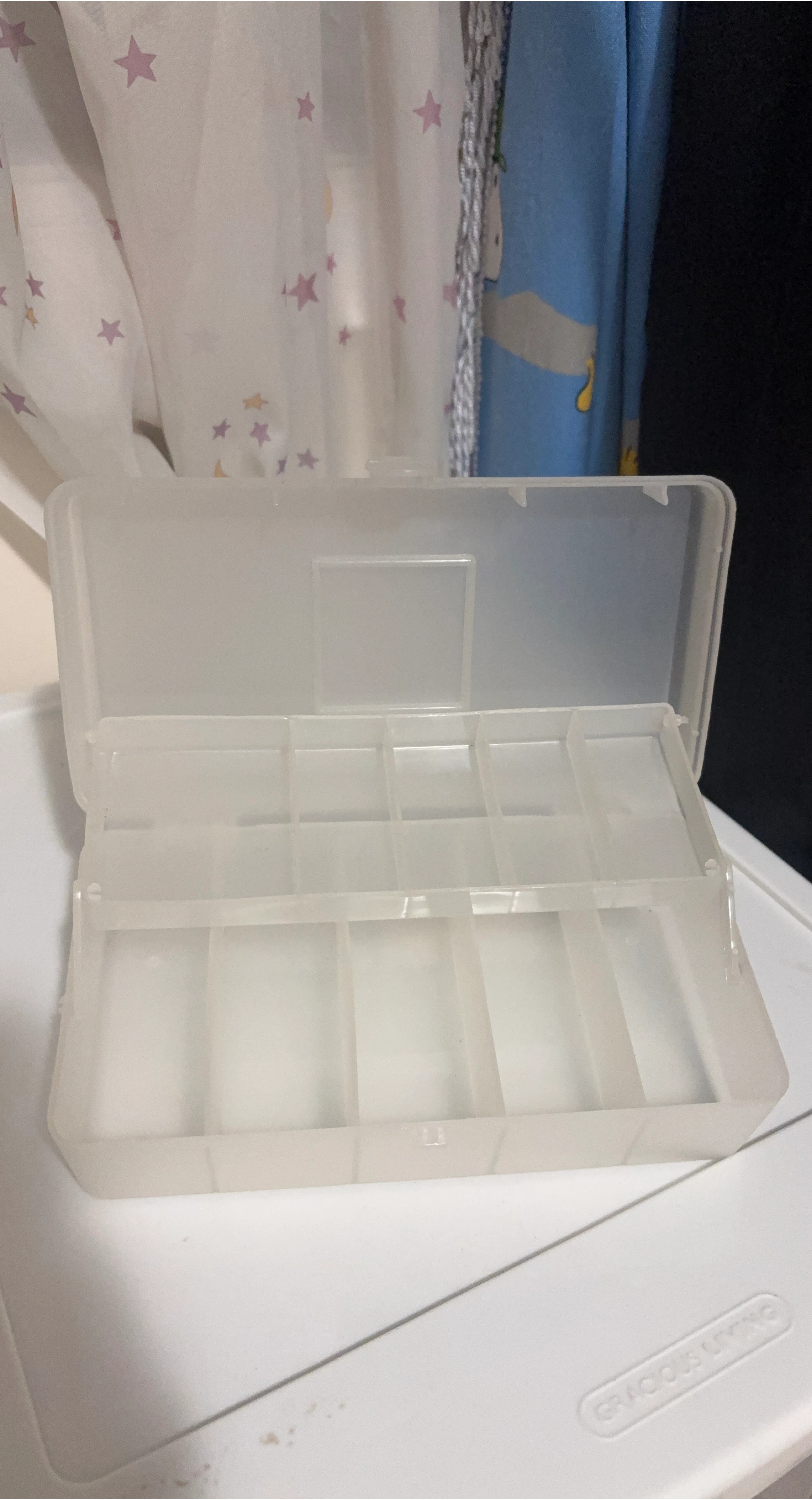 Clear Plastic Storage Box image indicator(2)