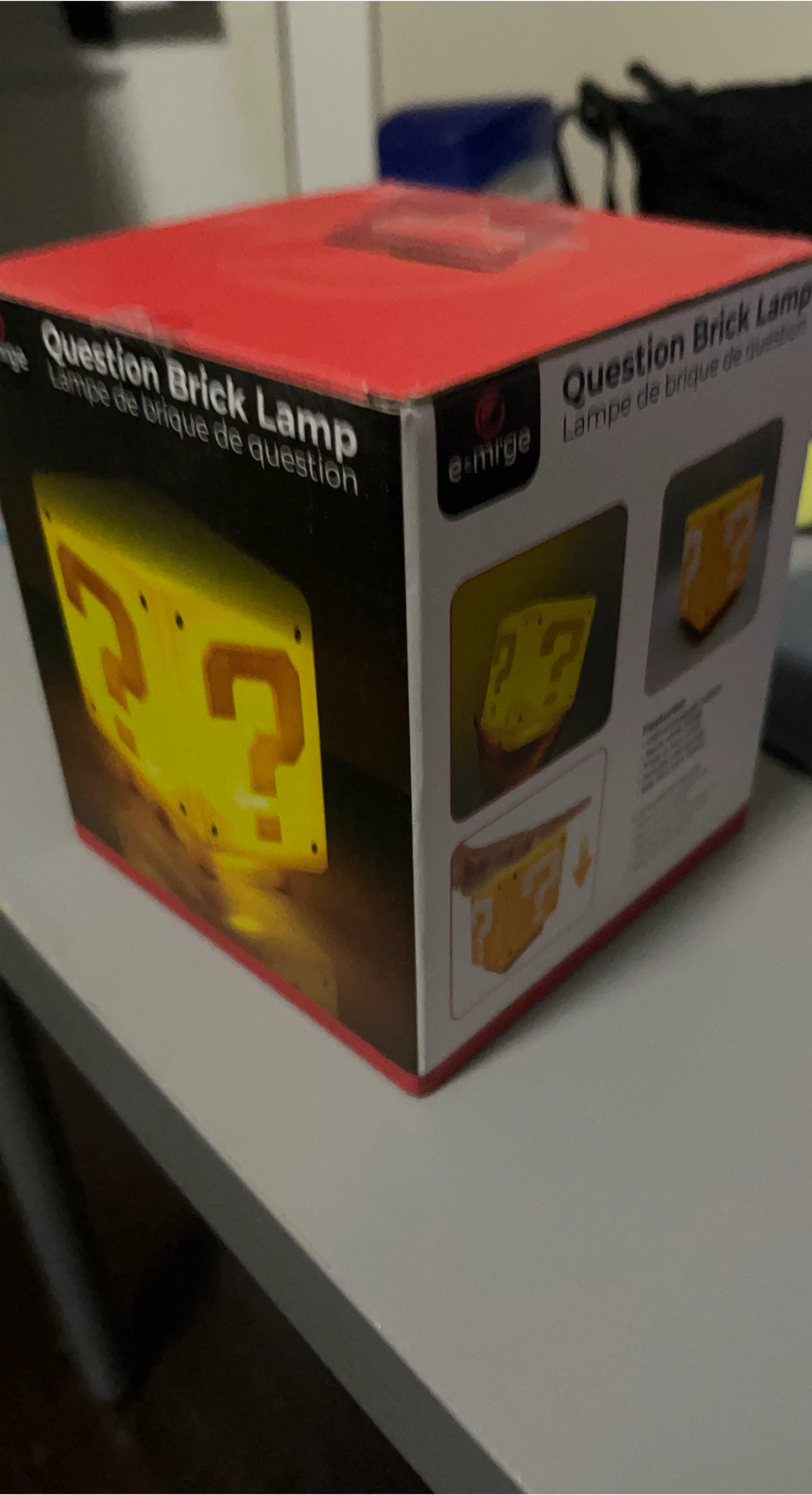 e-mirge Question Brick Lamp