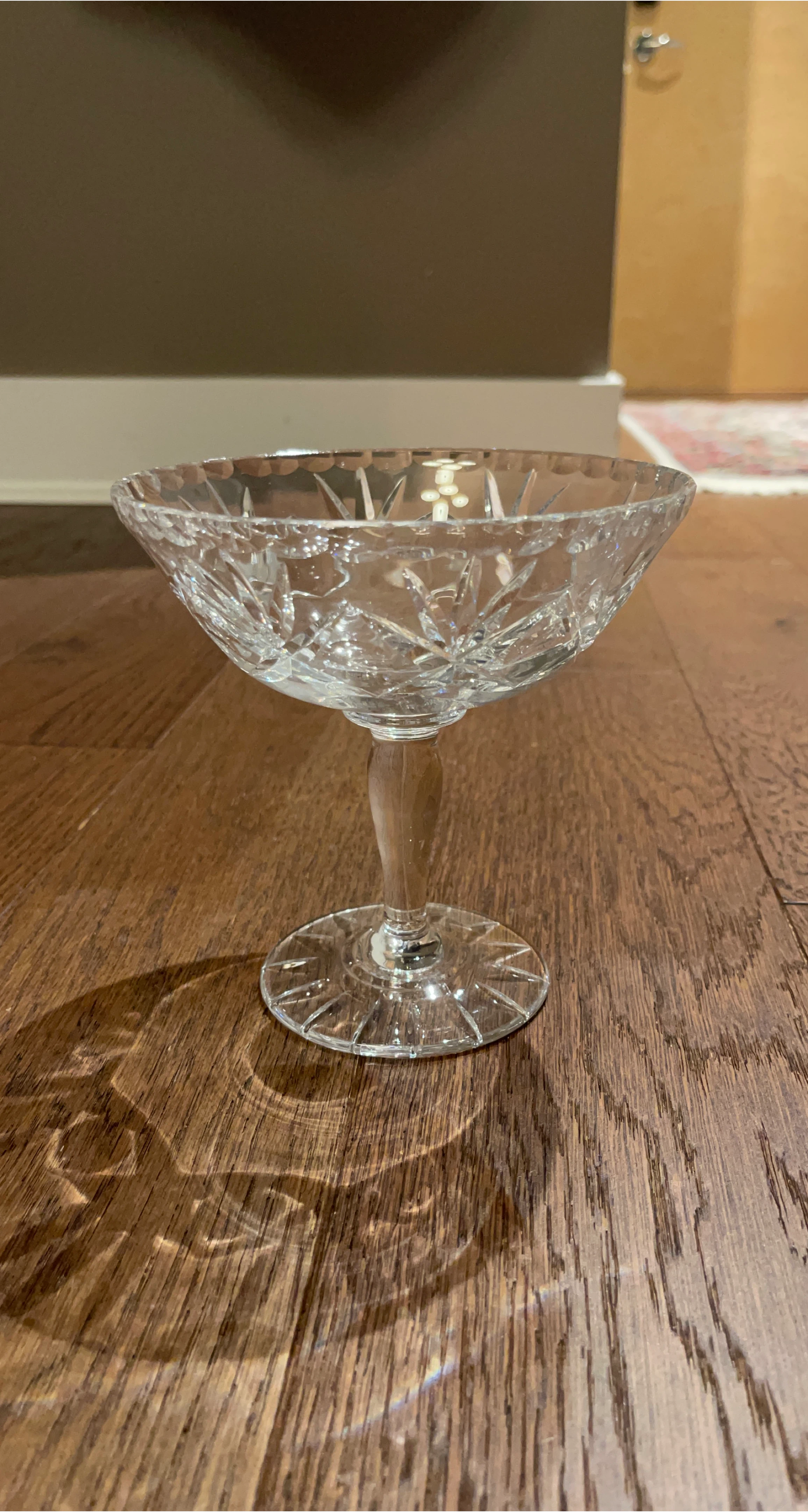 Crystal Champagne Coupe Glass thumbnail