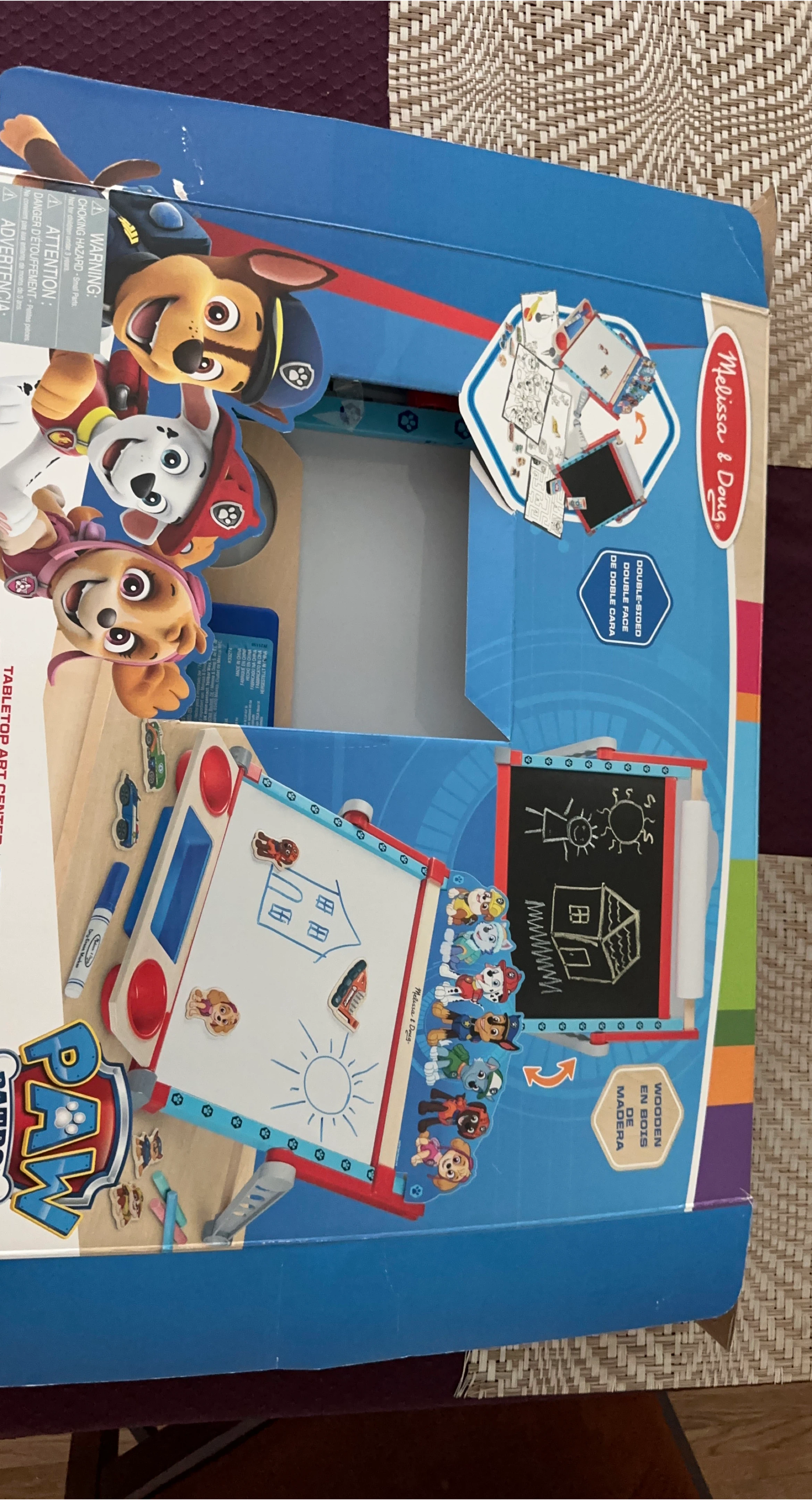 Melissa & Doug Paw Patrol Tabletop Art Center - New! thumbnail