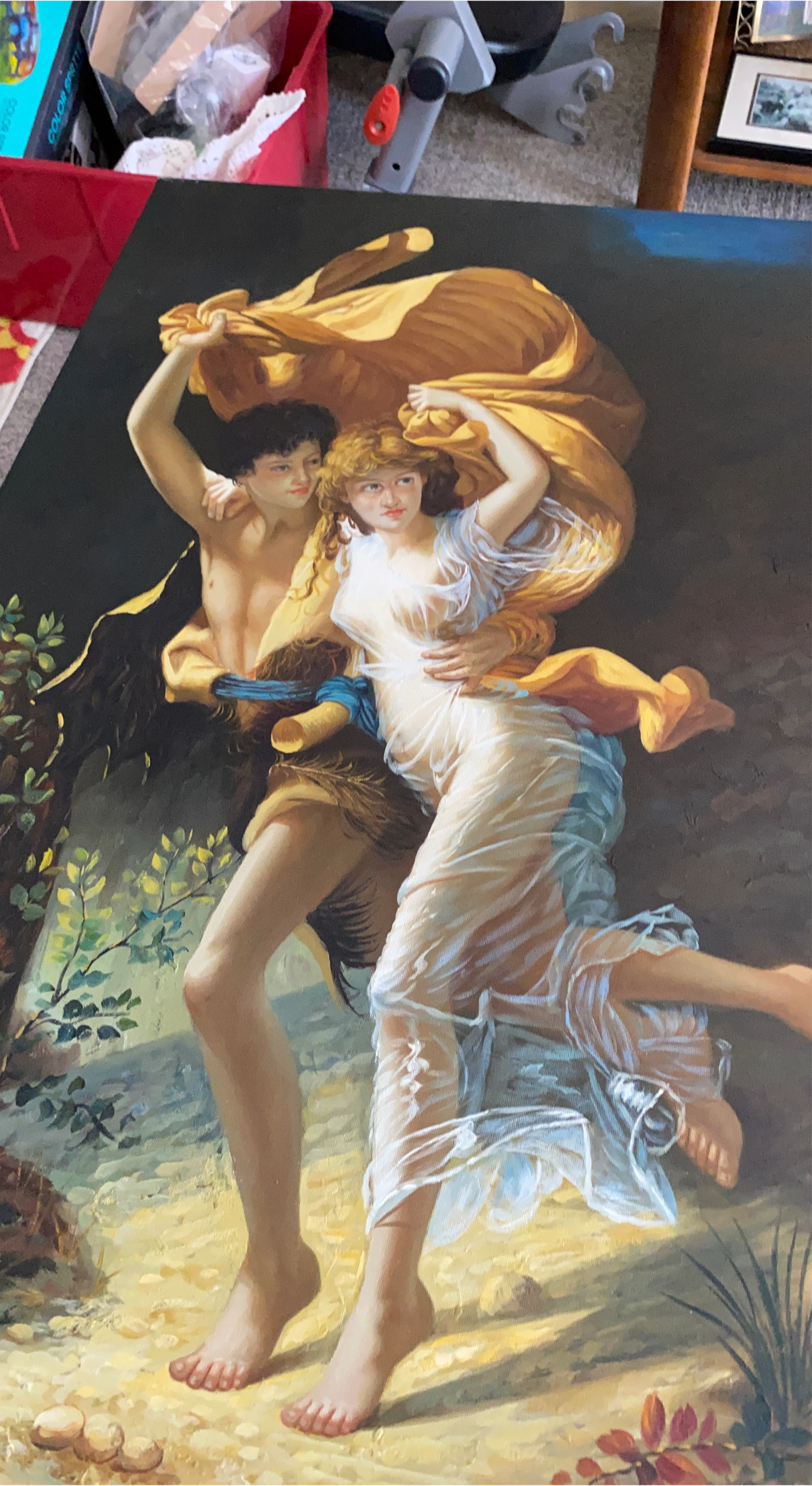 The Storm by Pierre Auguste Cot Canvas Print 24x36
