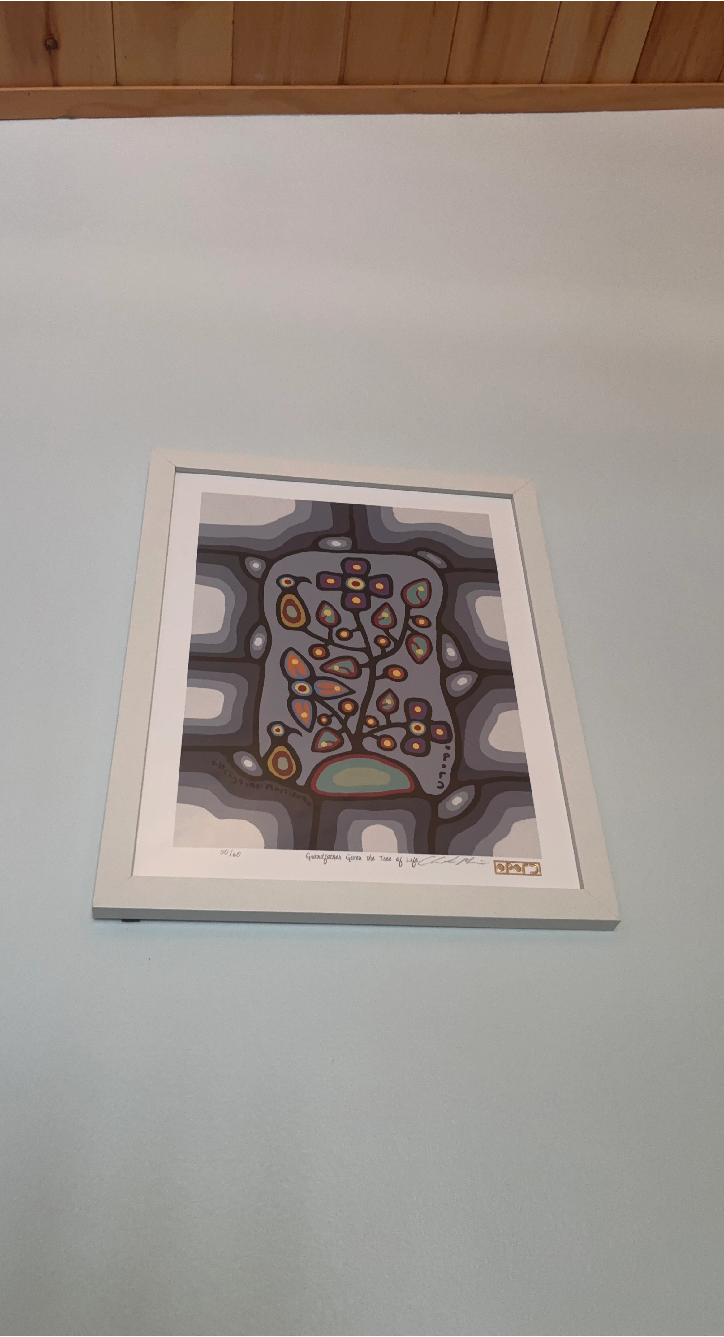 Christian Morrisseau Art Print - Grandfather Gives the Tree thumbnail