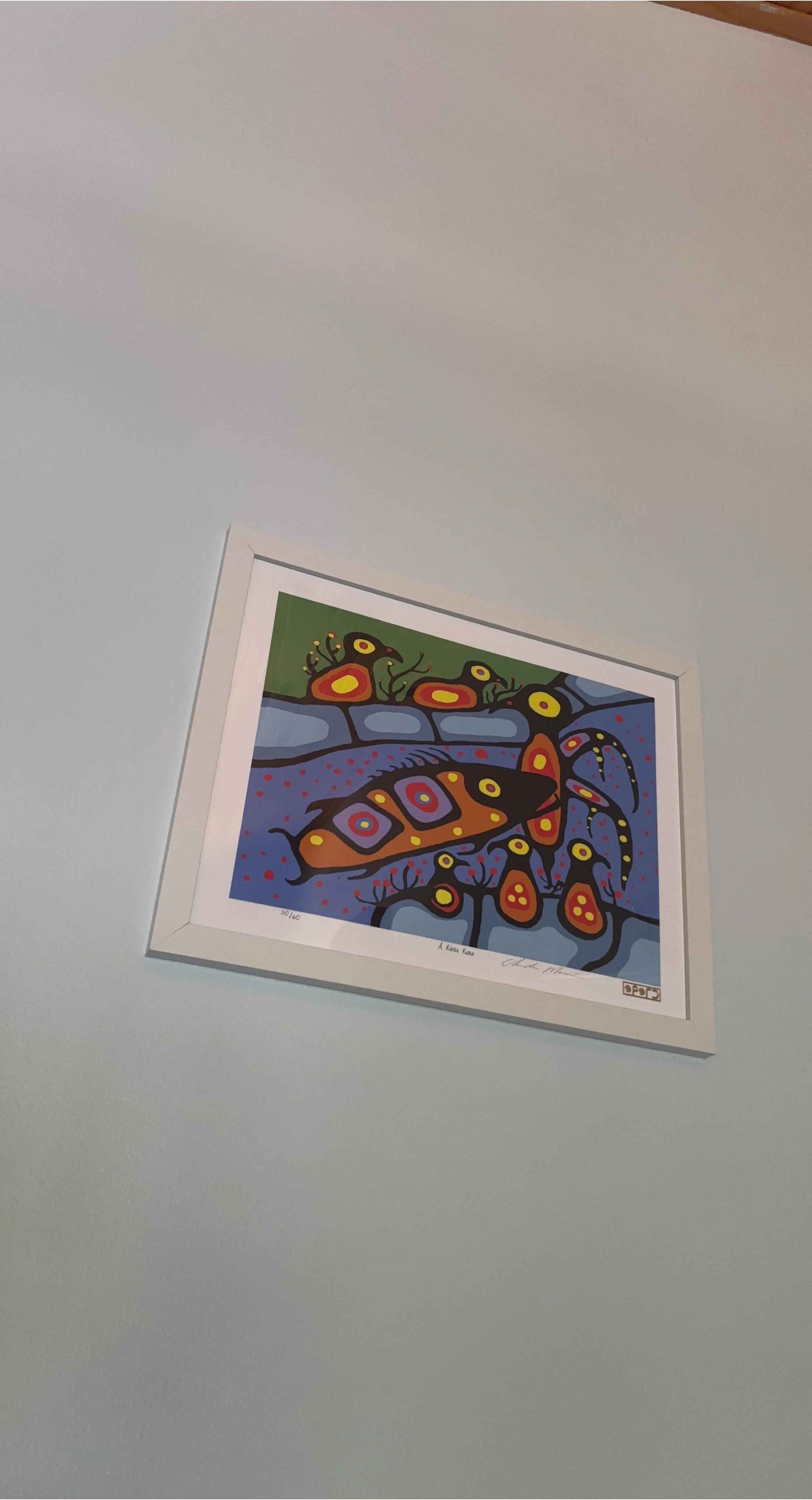 Indigenous Art Print by A. Rivers thumbnail