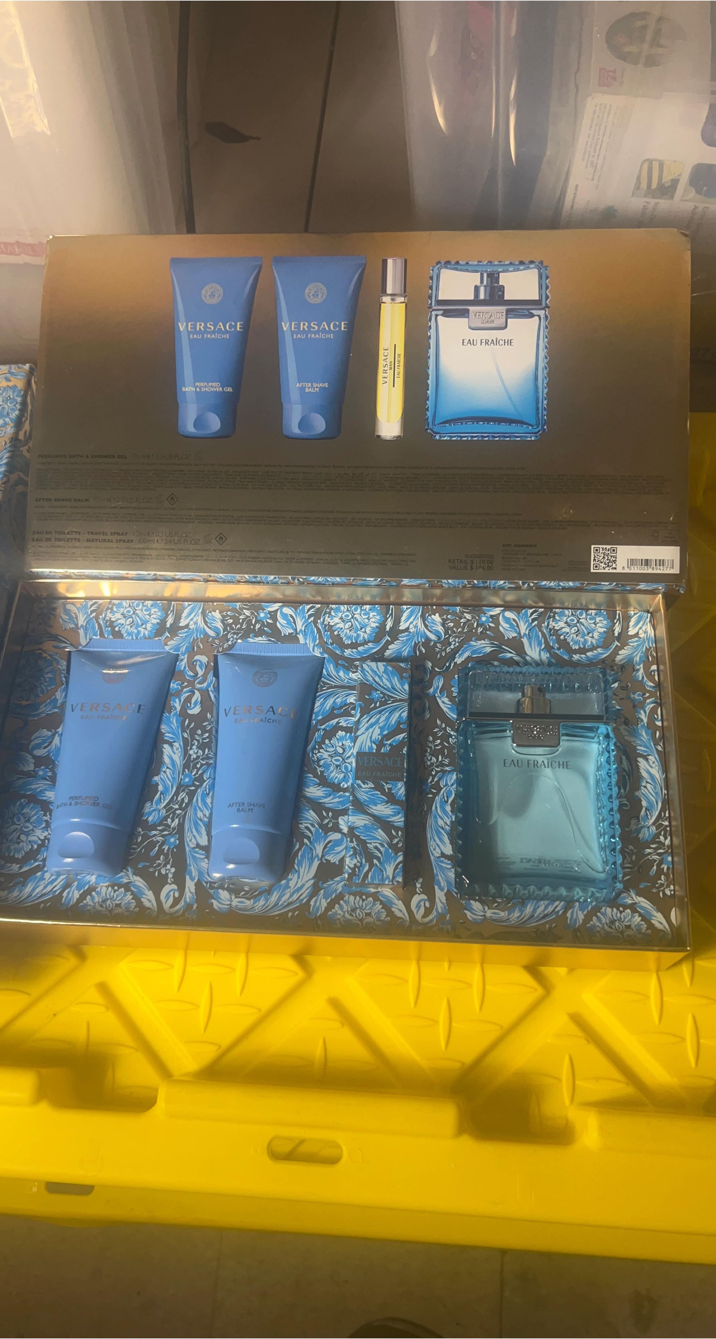 Versace Eau Fraiche Men's Gift Set - New thumbnail