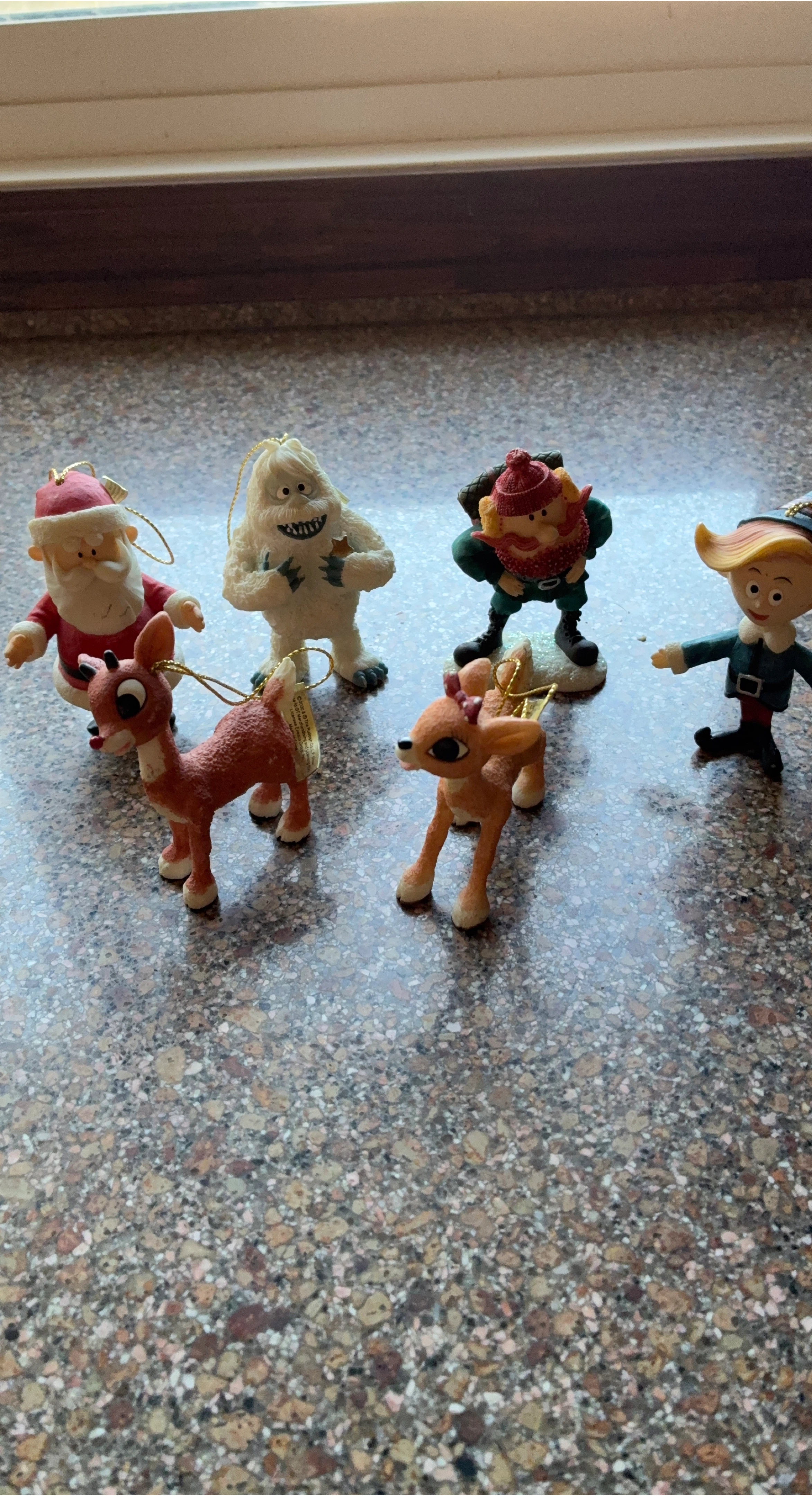 Vintage Rudolph the Red-Nosed Reindeer Ornaments thumbnail