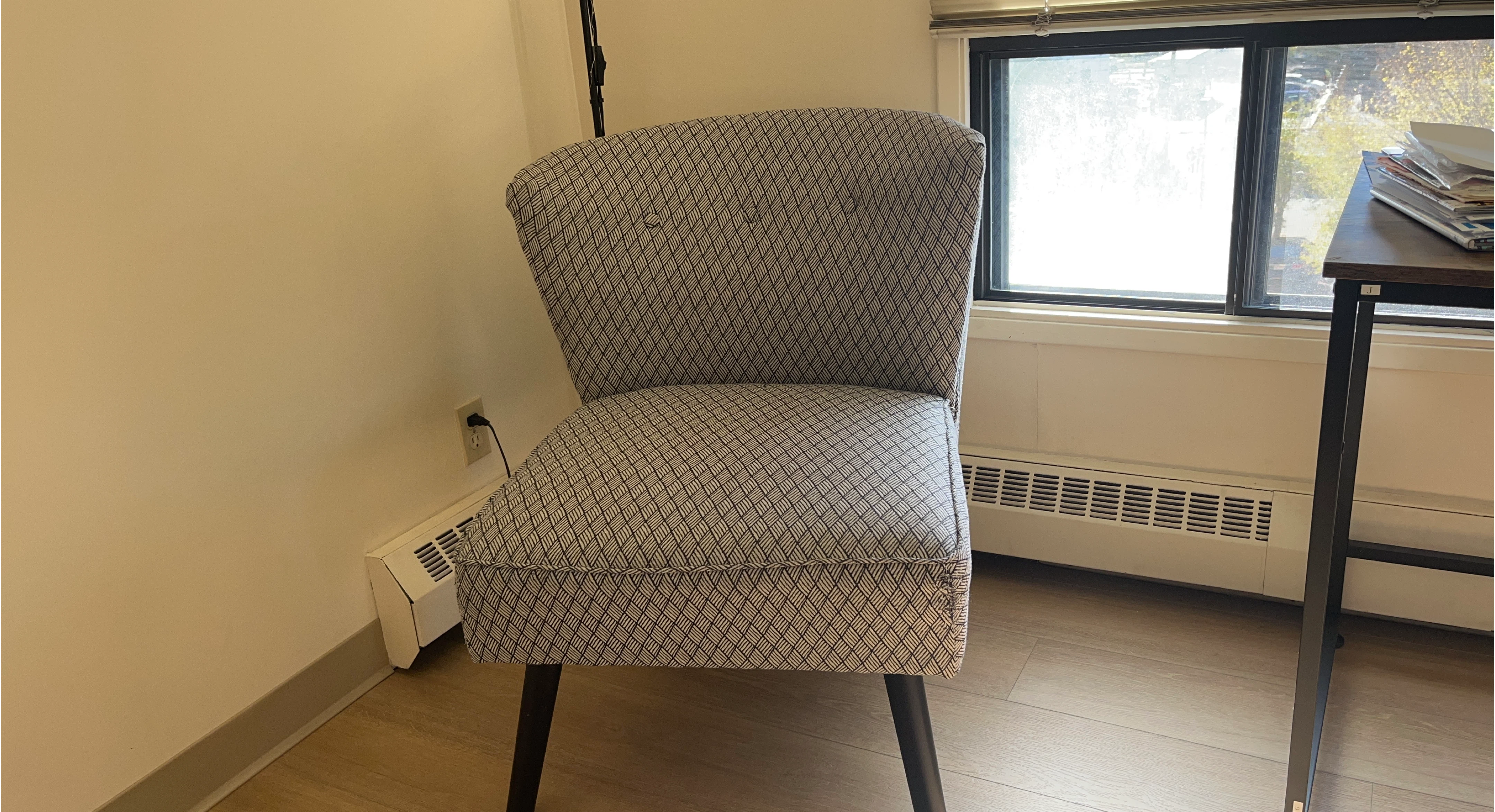 Patterned Accent Chair